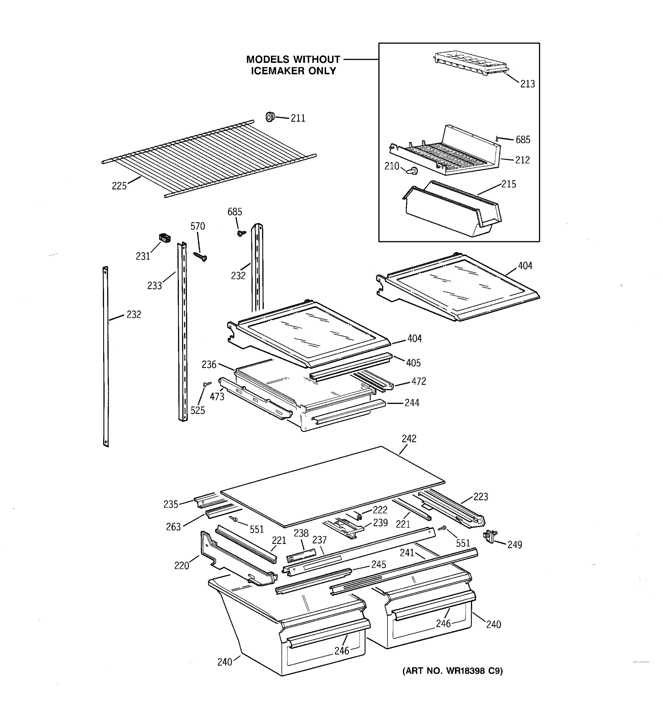 SHELF PARTS