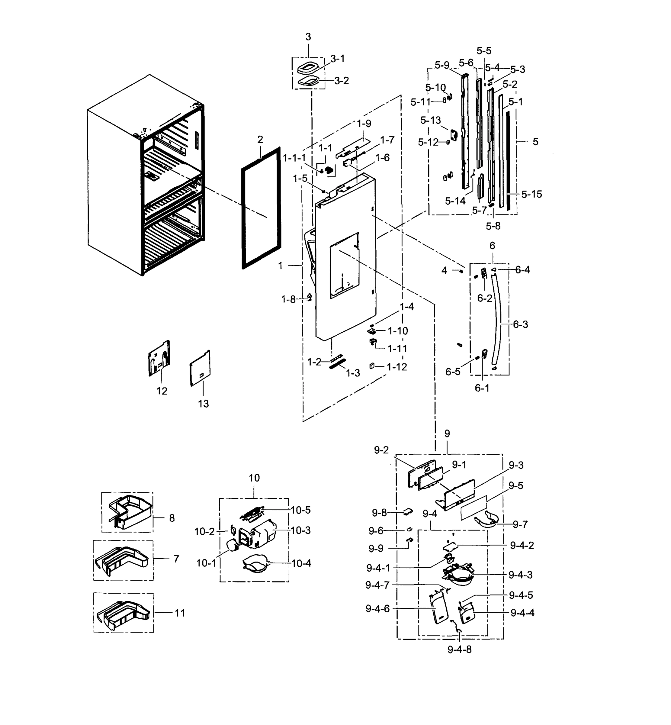 Refrigerator Door L