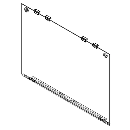 W11620483 Whirlpool Door Glass