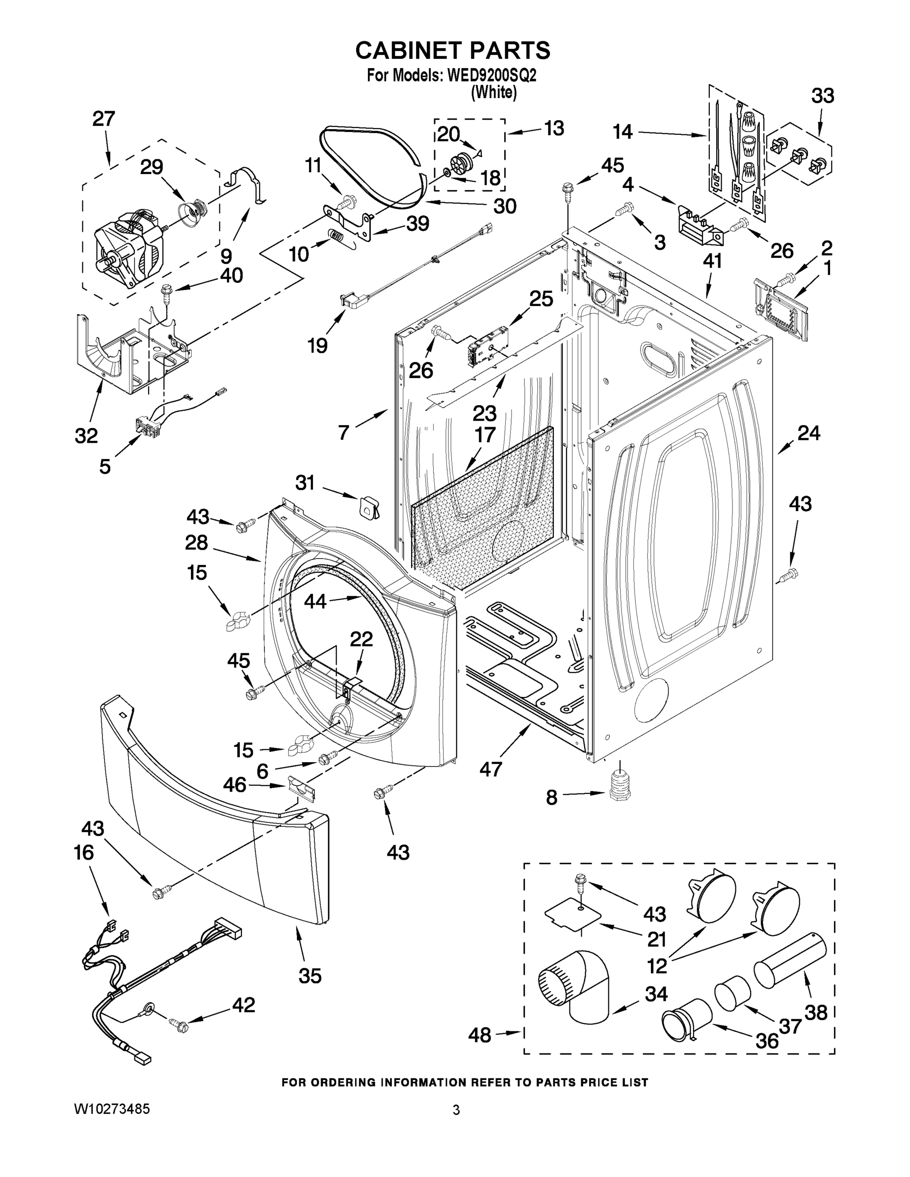 02 - CABINET PARTS