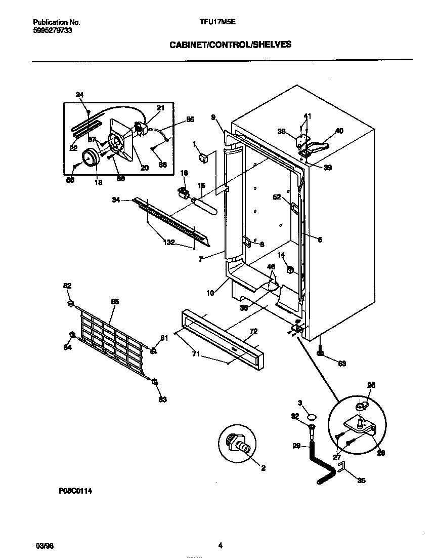 03 - CABINET/CONTROL/SHELVES