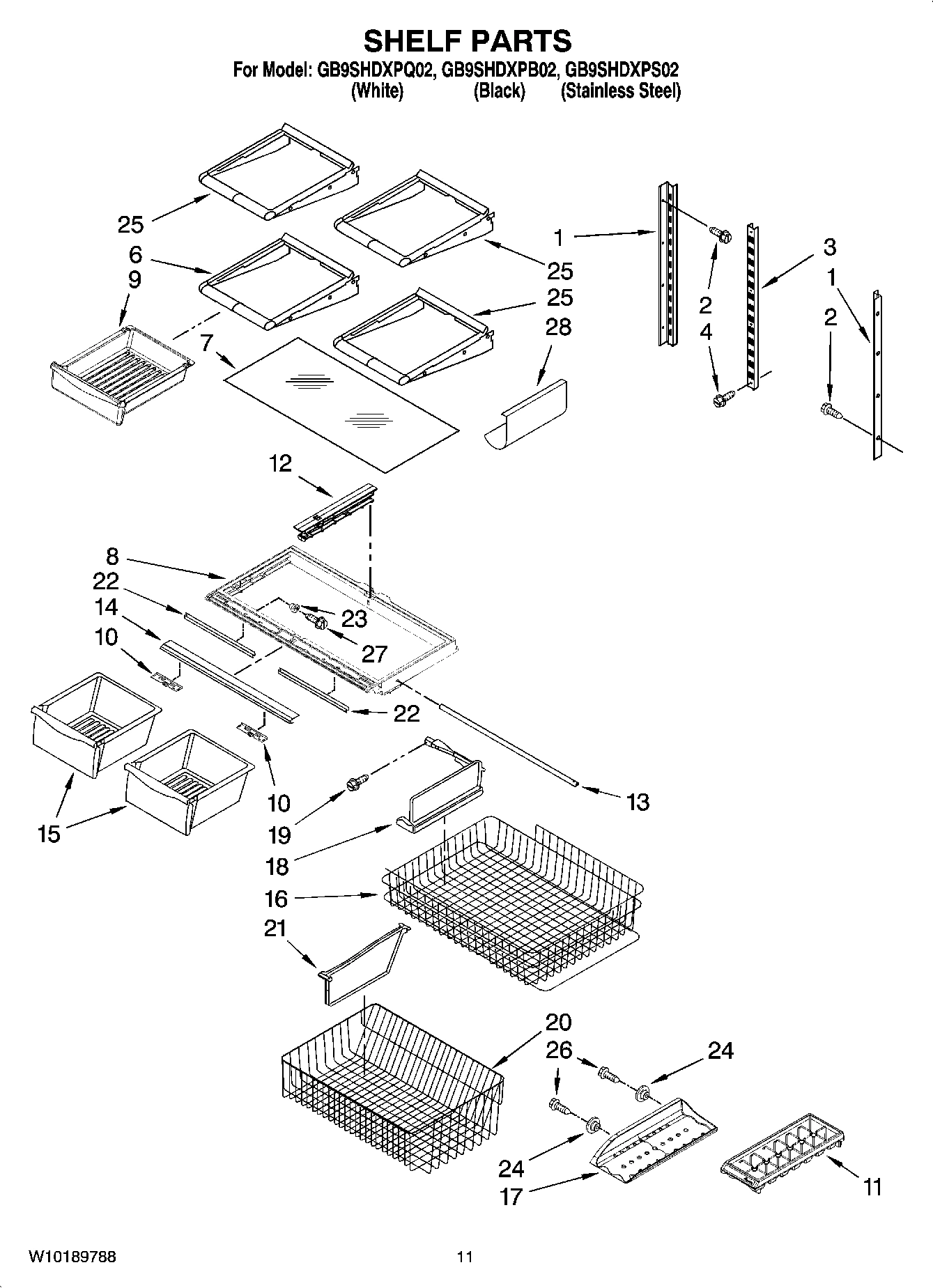 06 - SHELF PARTS