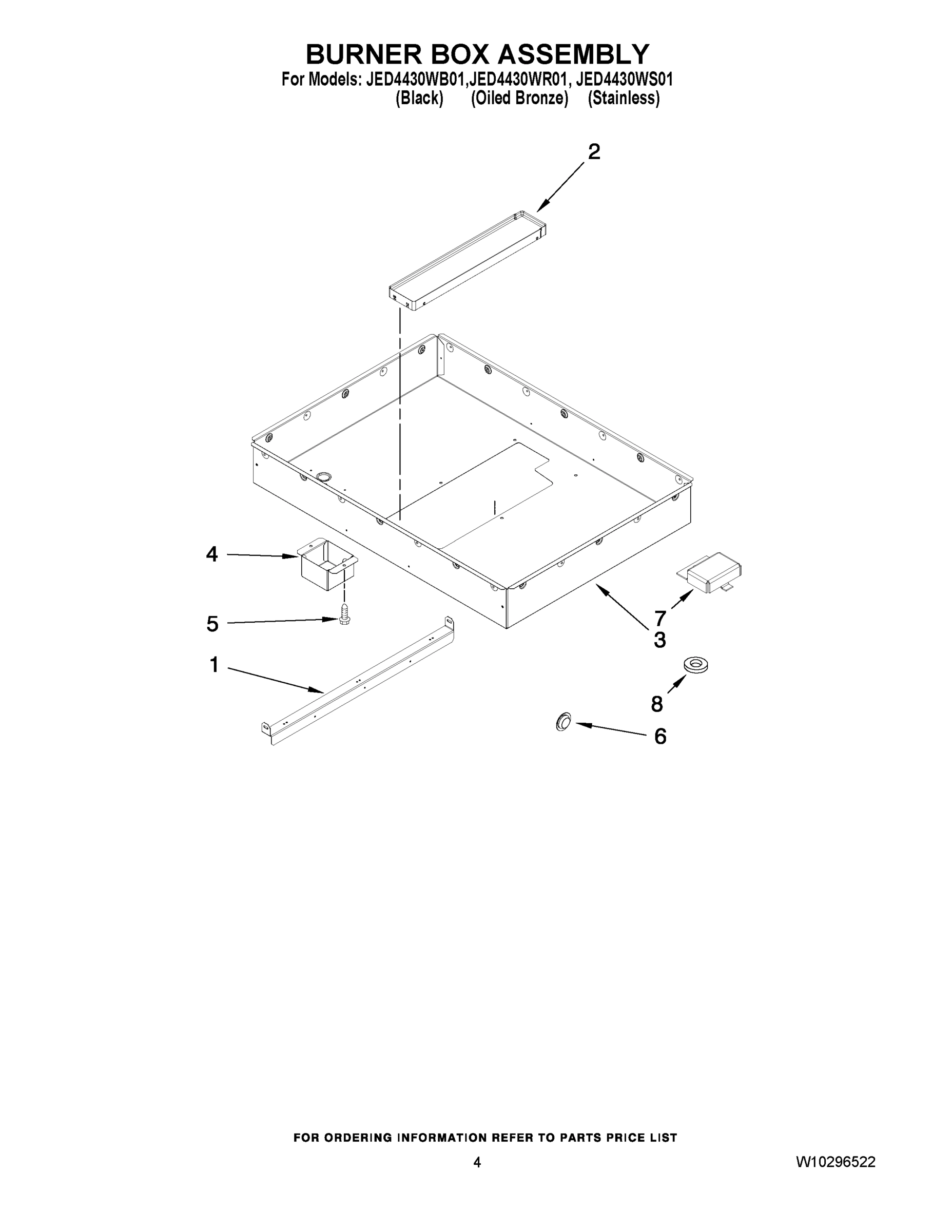 03 - BURNER BOX ASSEMBLY