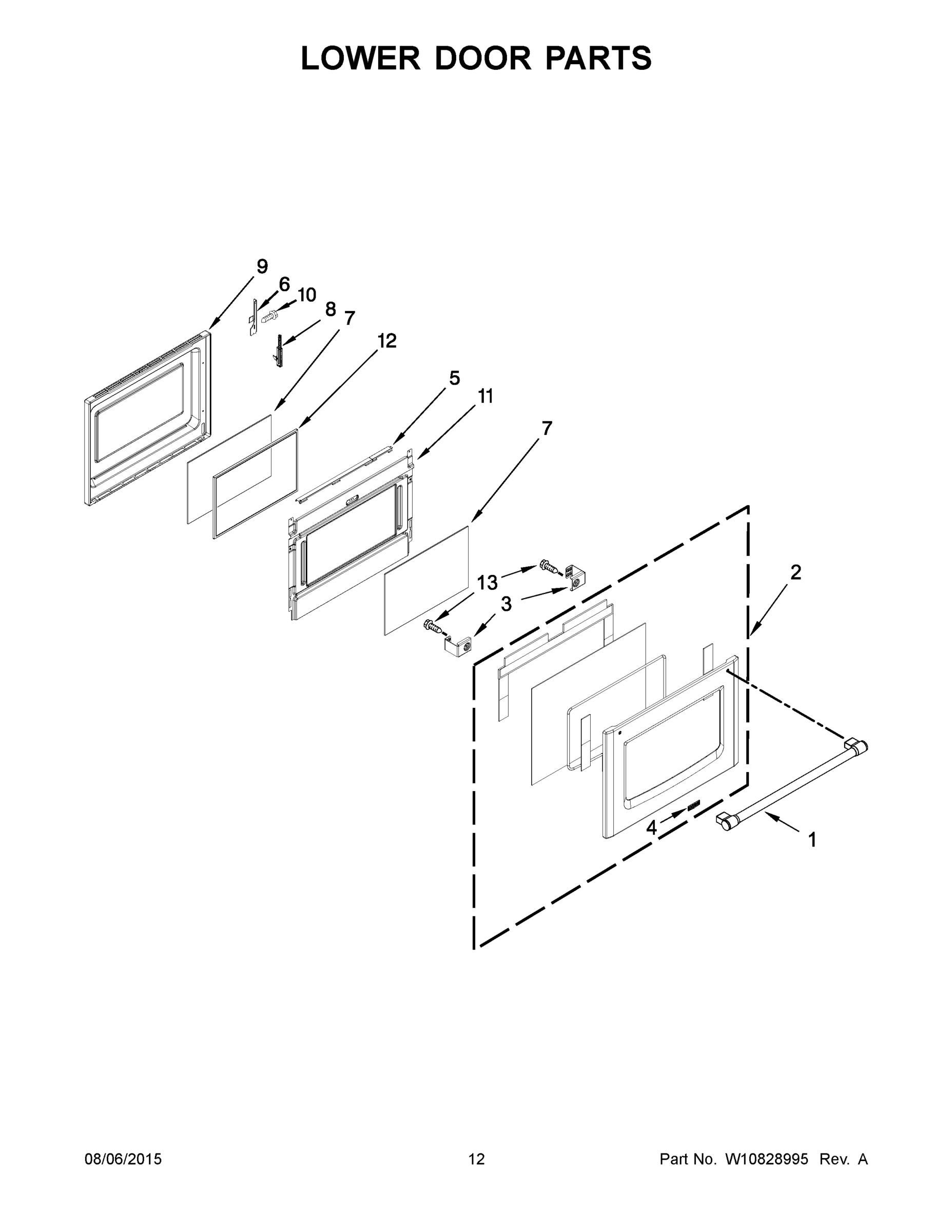07 - LOWER DOOR PARTS