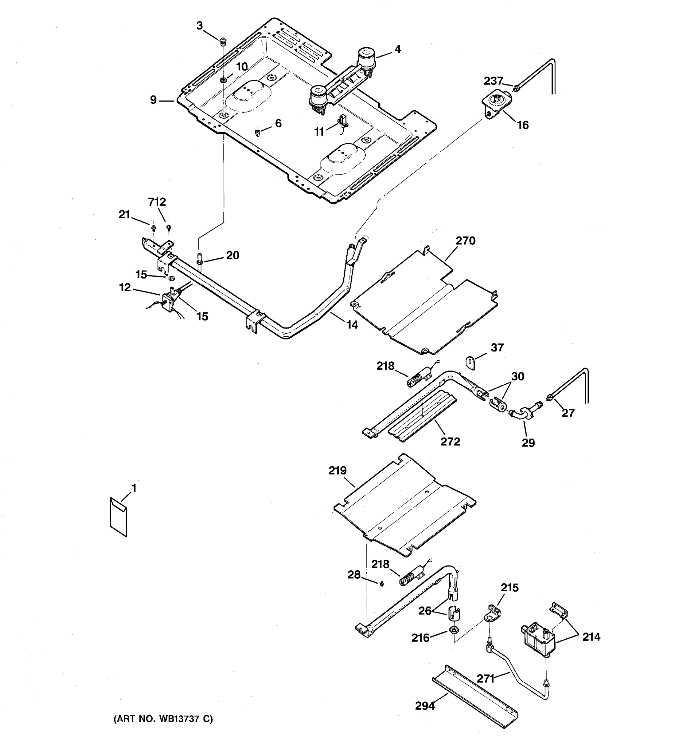 GAS & BURNER PARTS