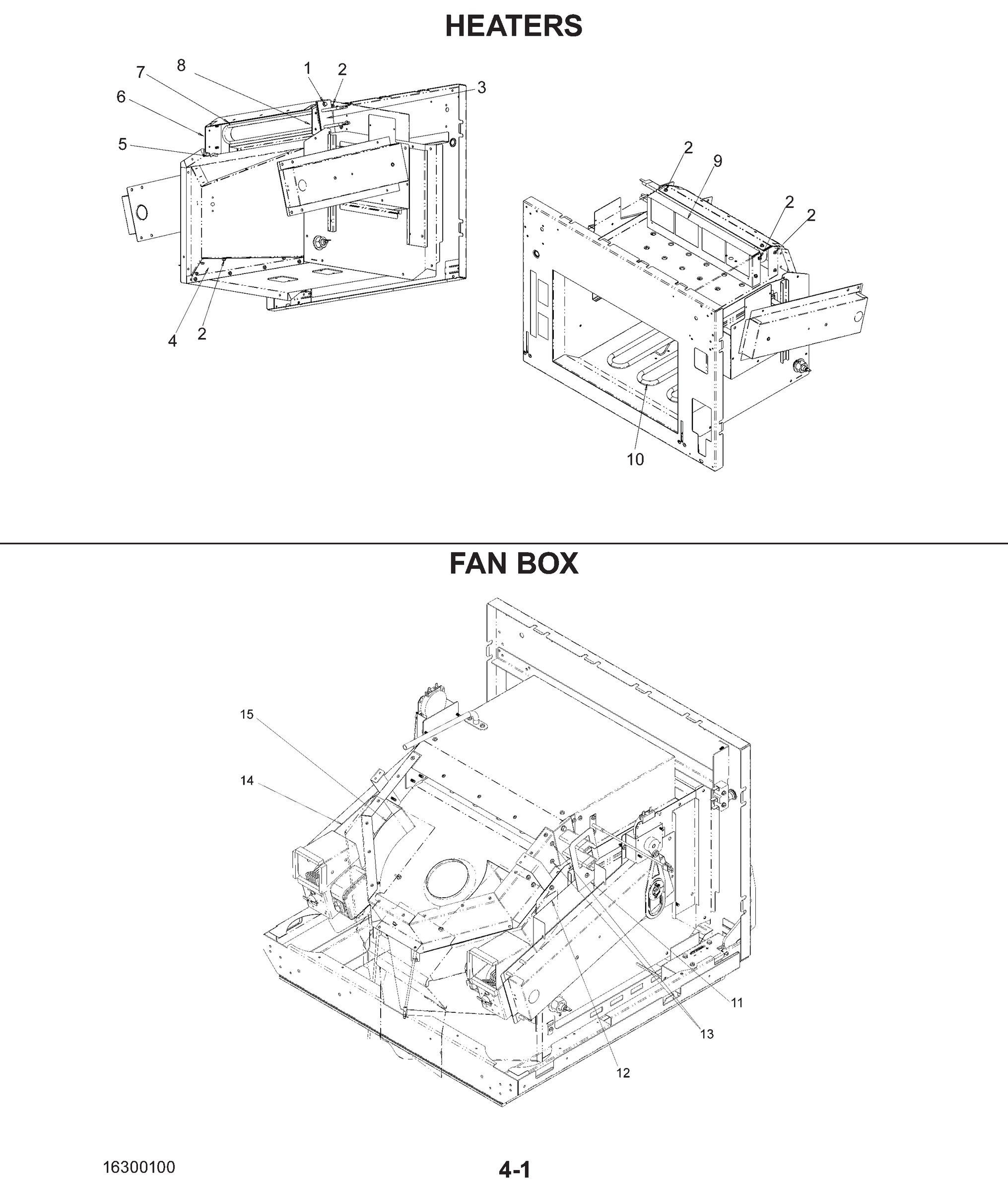 HEATERS / FAN BOX