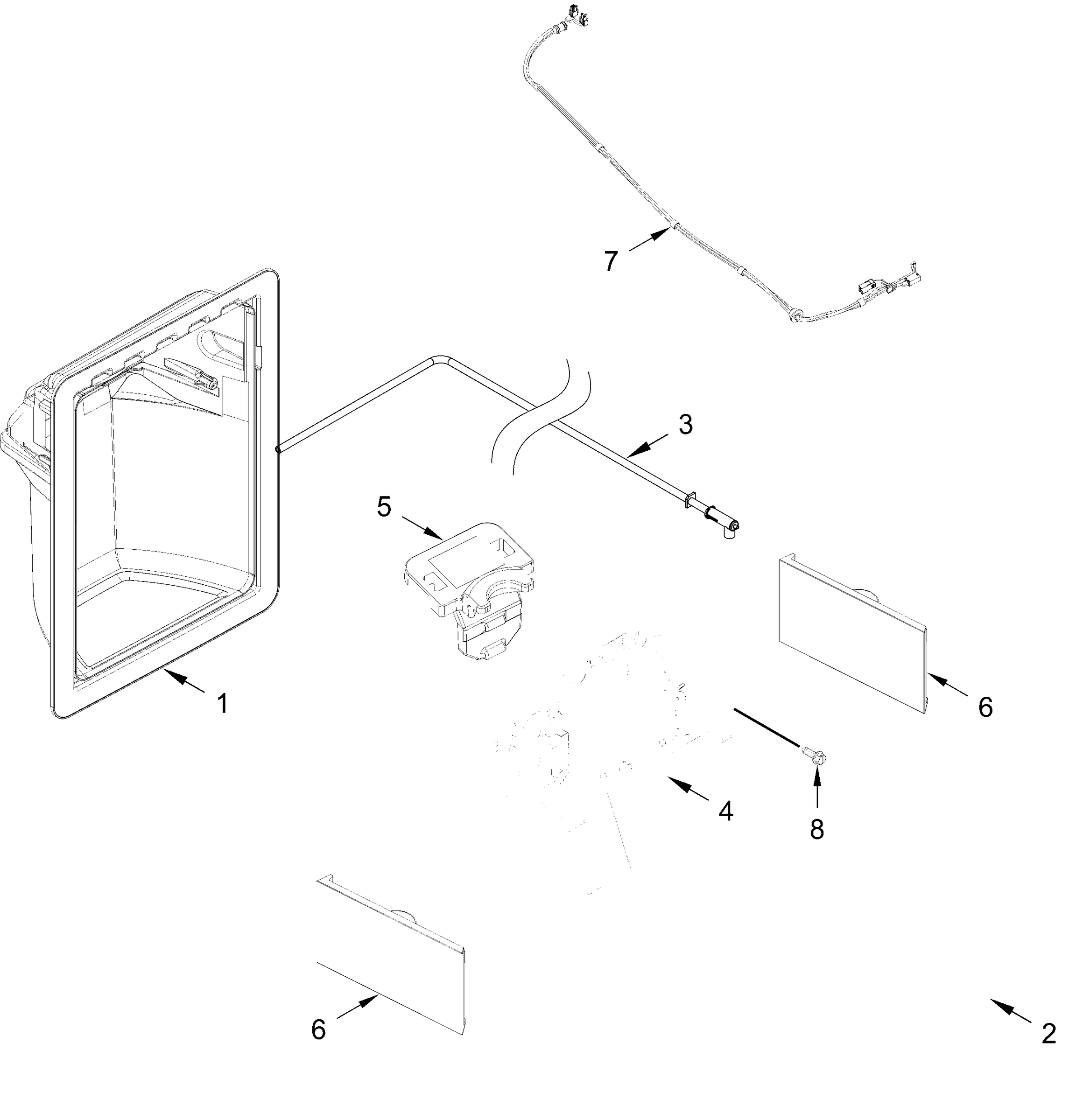 DISPENSER PARTS