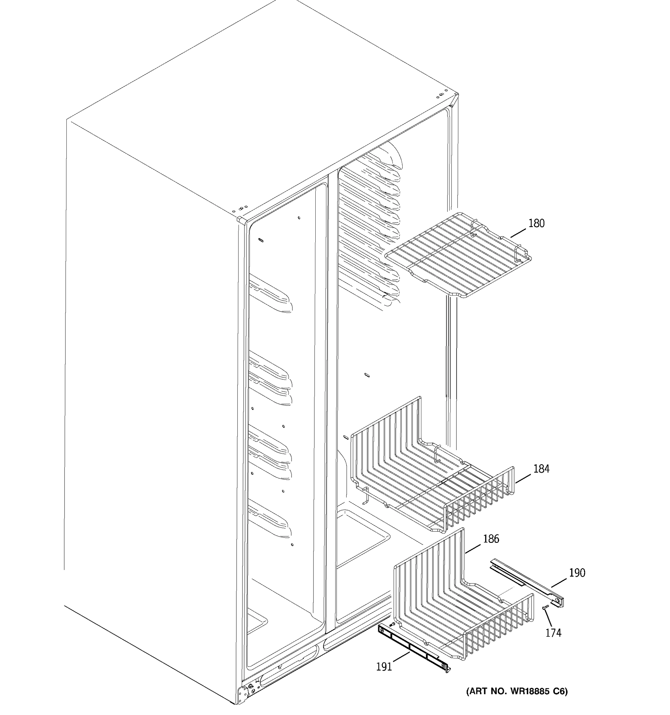 FREEZER SHELVES