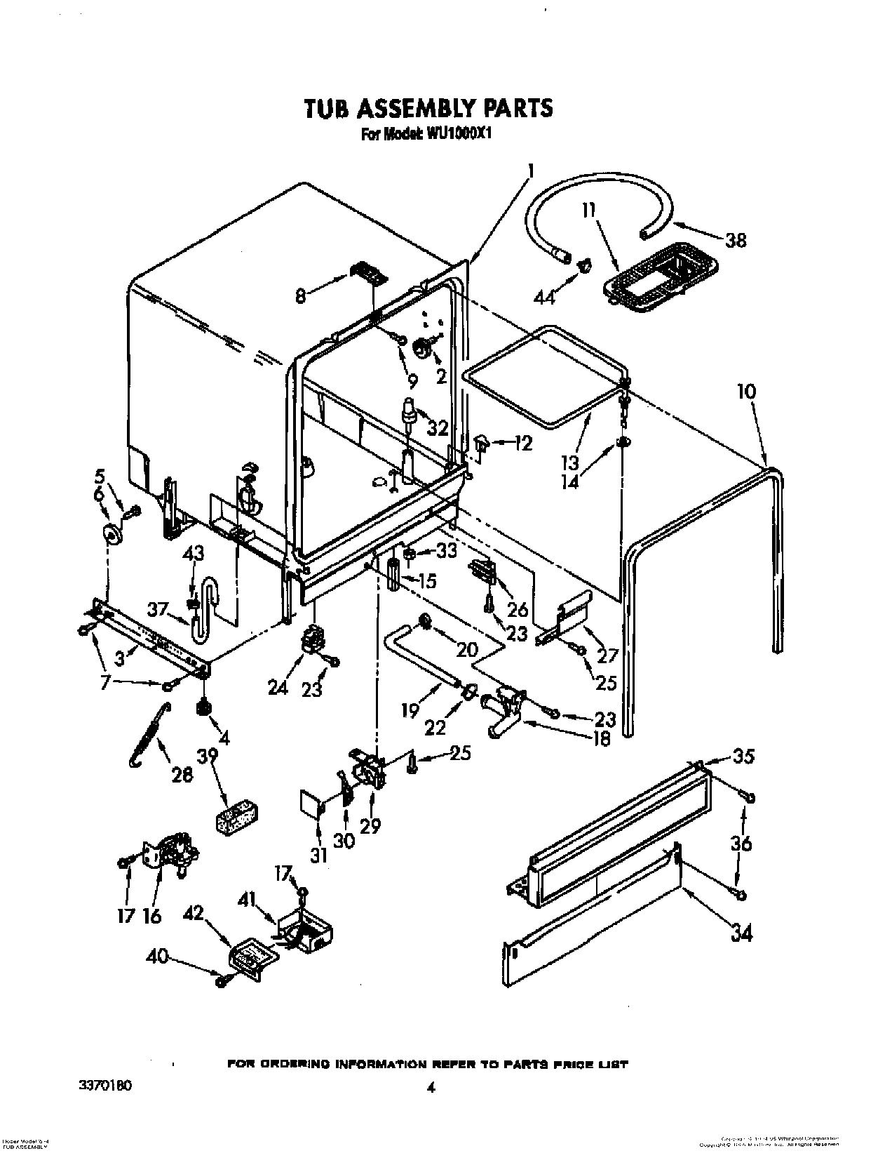 04 - TUB ASSEMBLY