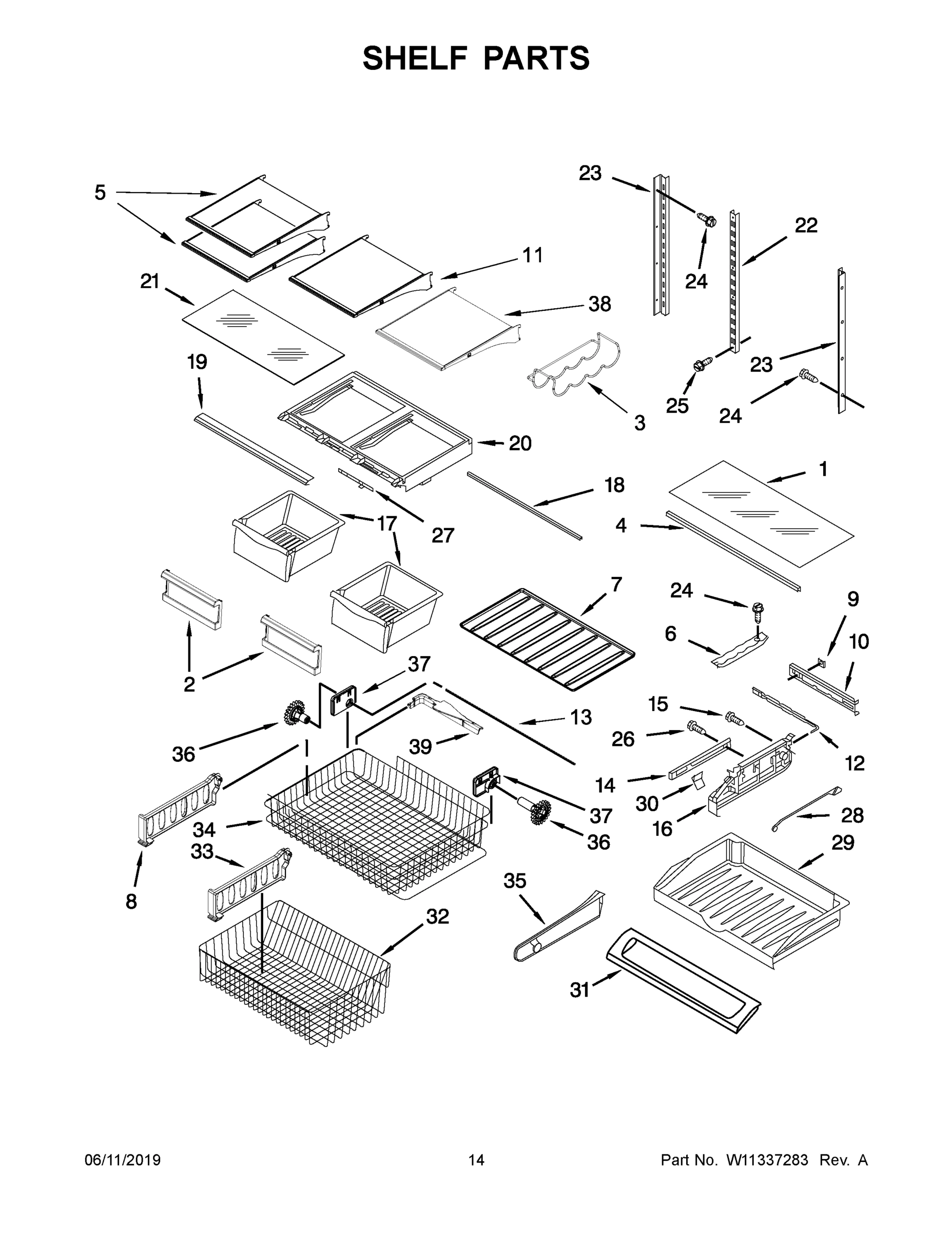 08 - SHELF PARTS