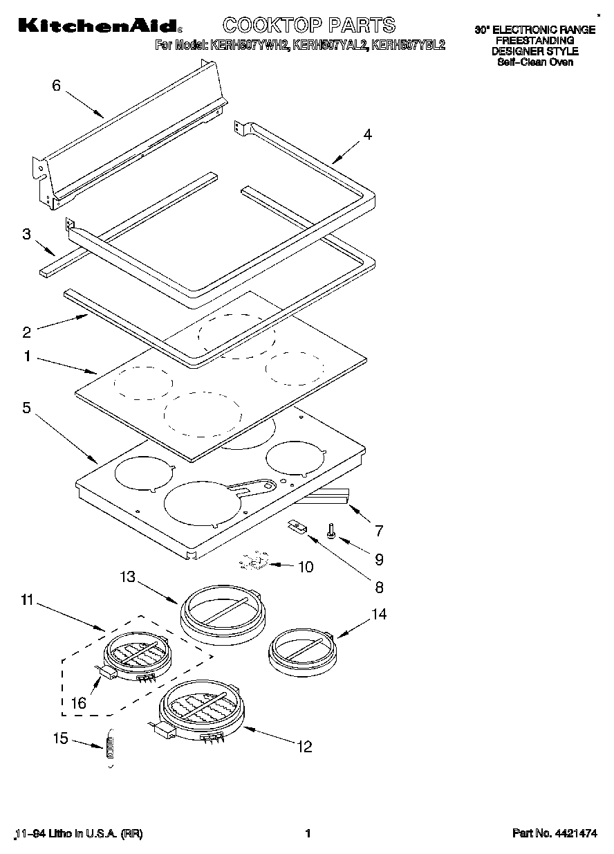 01 - COOKTOP, LITERATURE