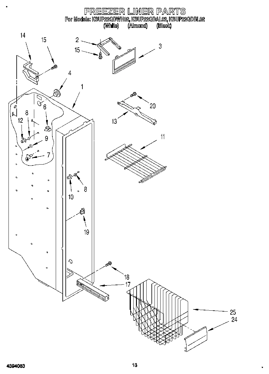 08 - FREEZER LINER