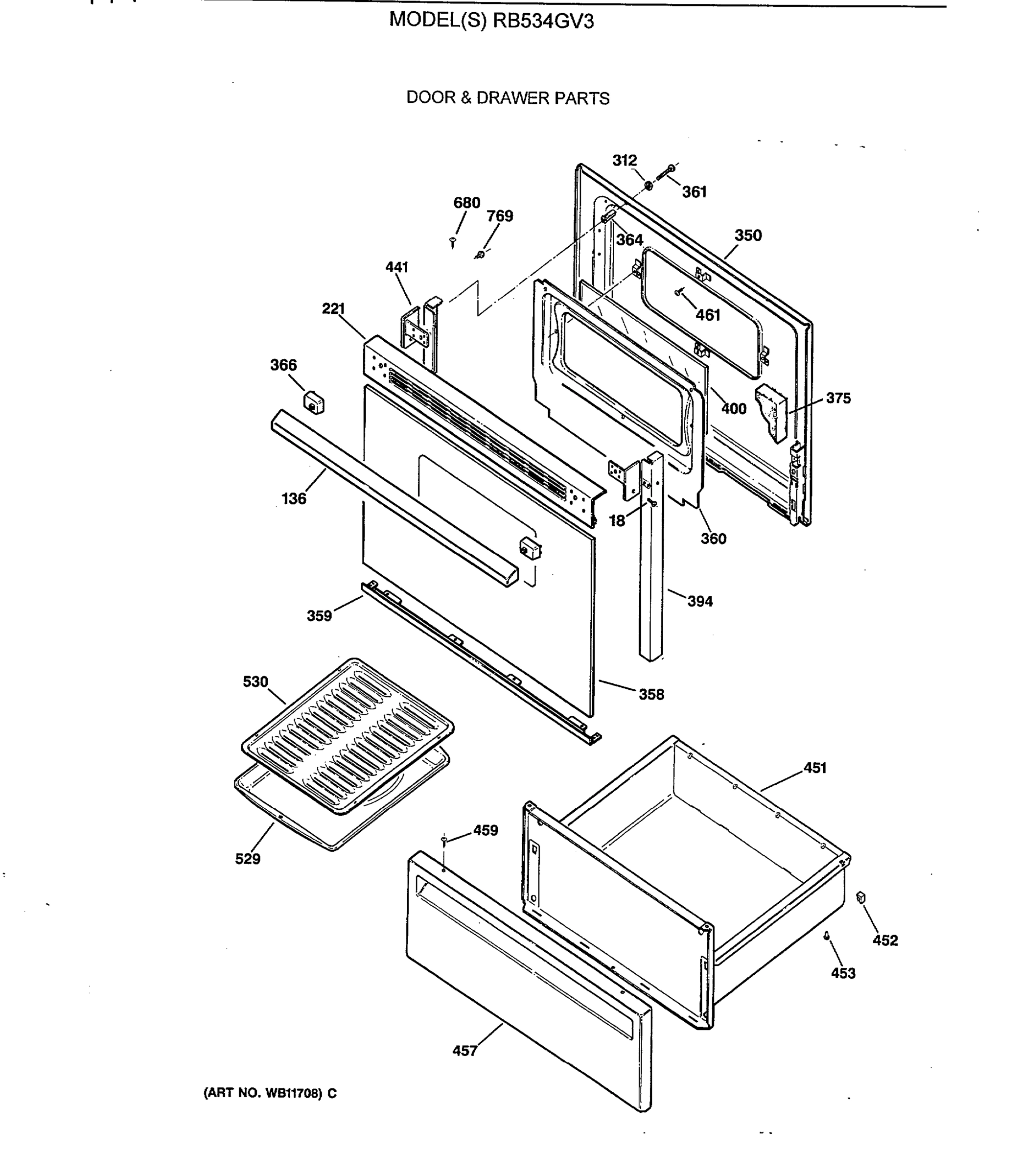 DOOR & DRAWER PARTS