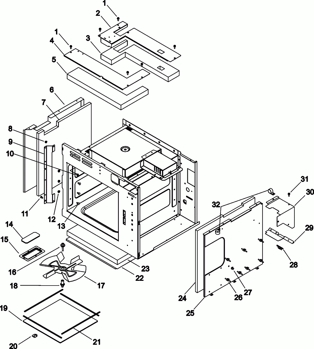 STIRRER, DUCTS,