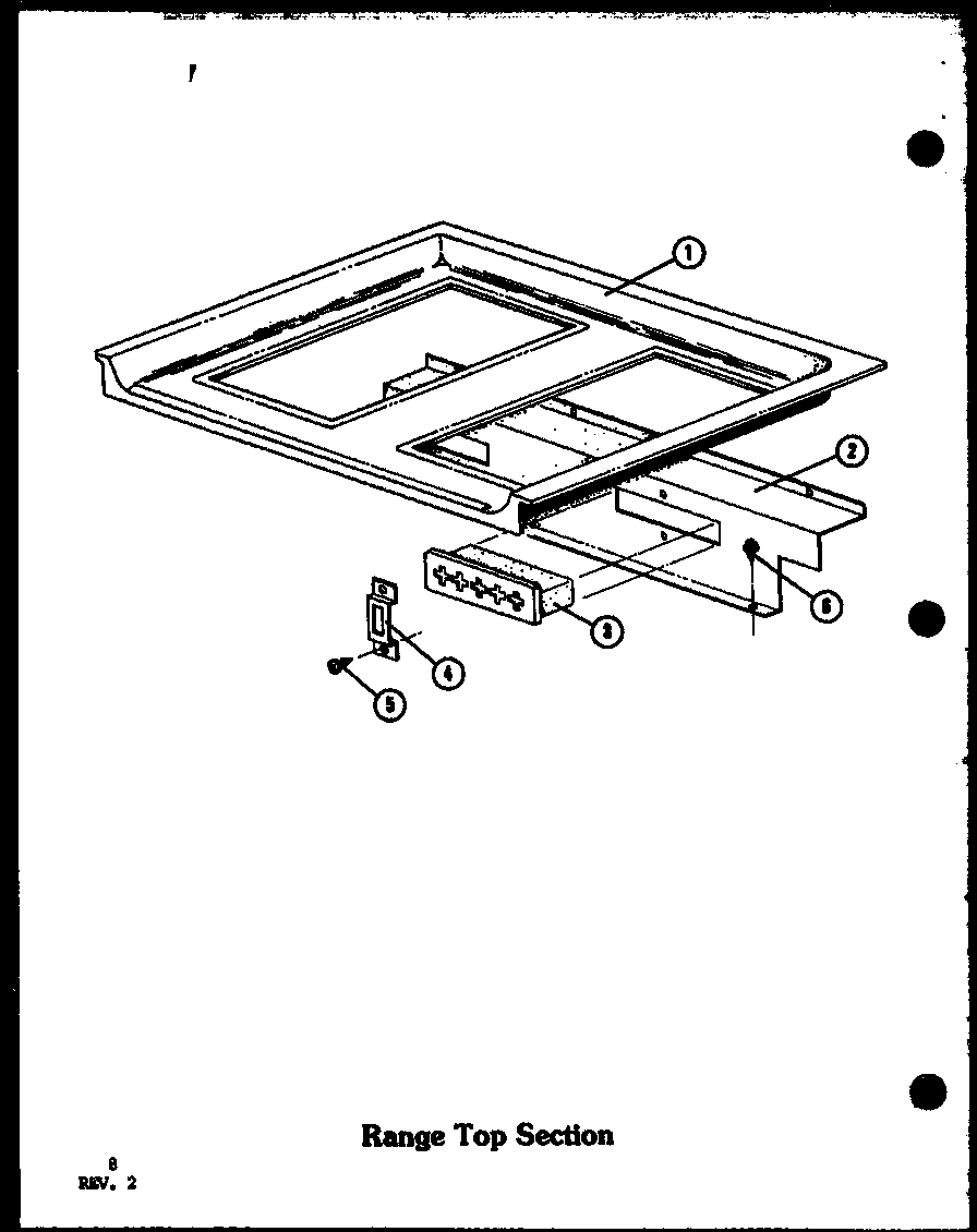 08 - RANGE TOP SECTION