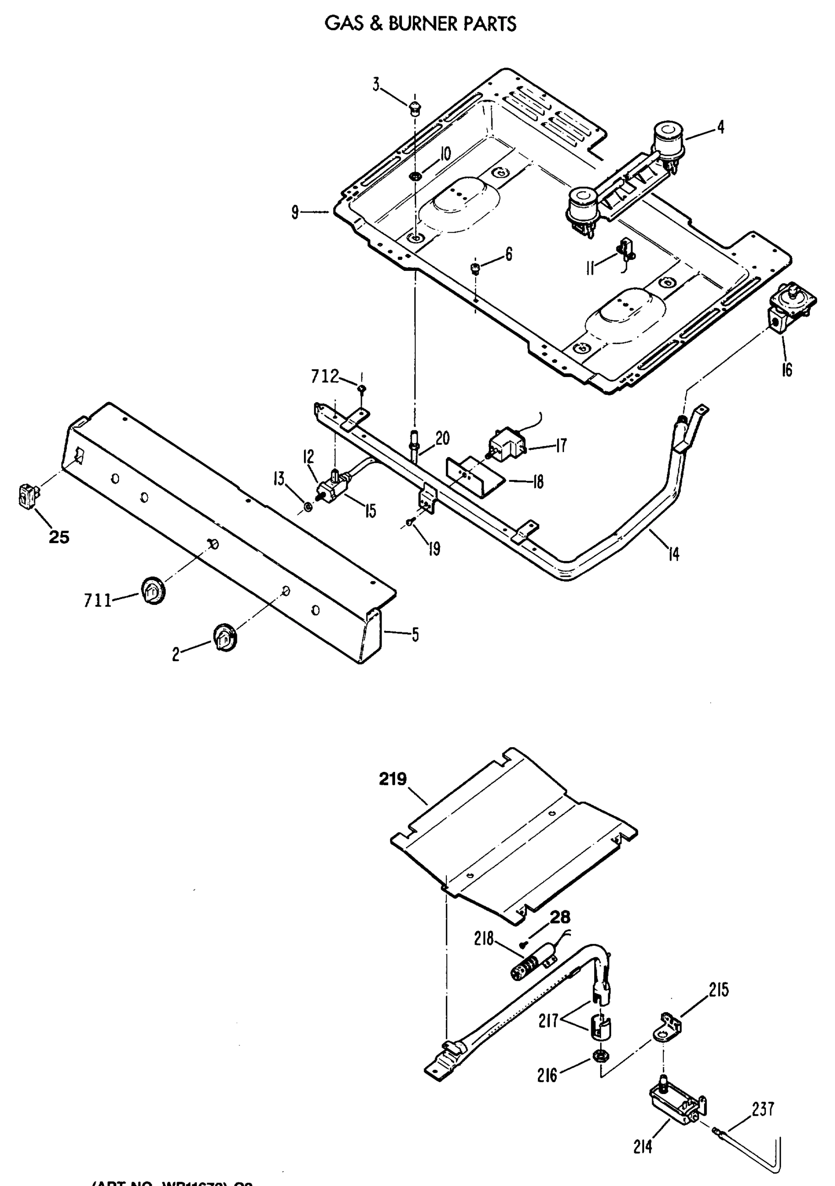 GAS & BURNER PARTS