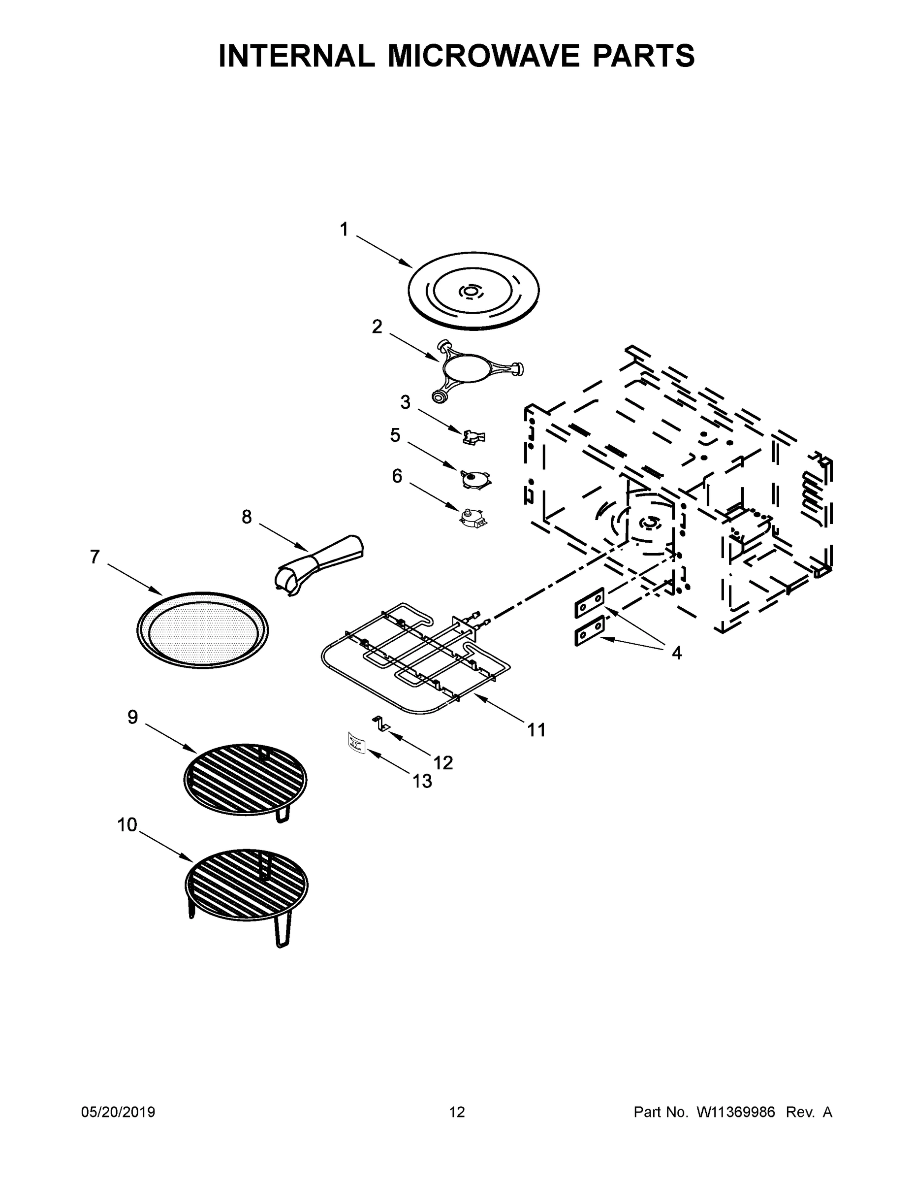 07 - INTERNAL MICROWAVE PARTS