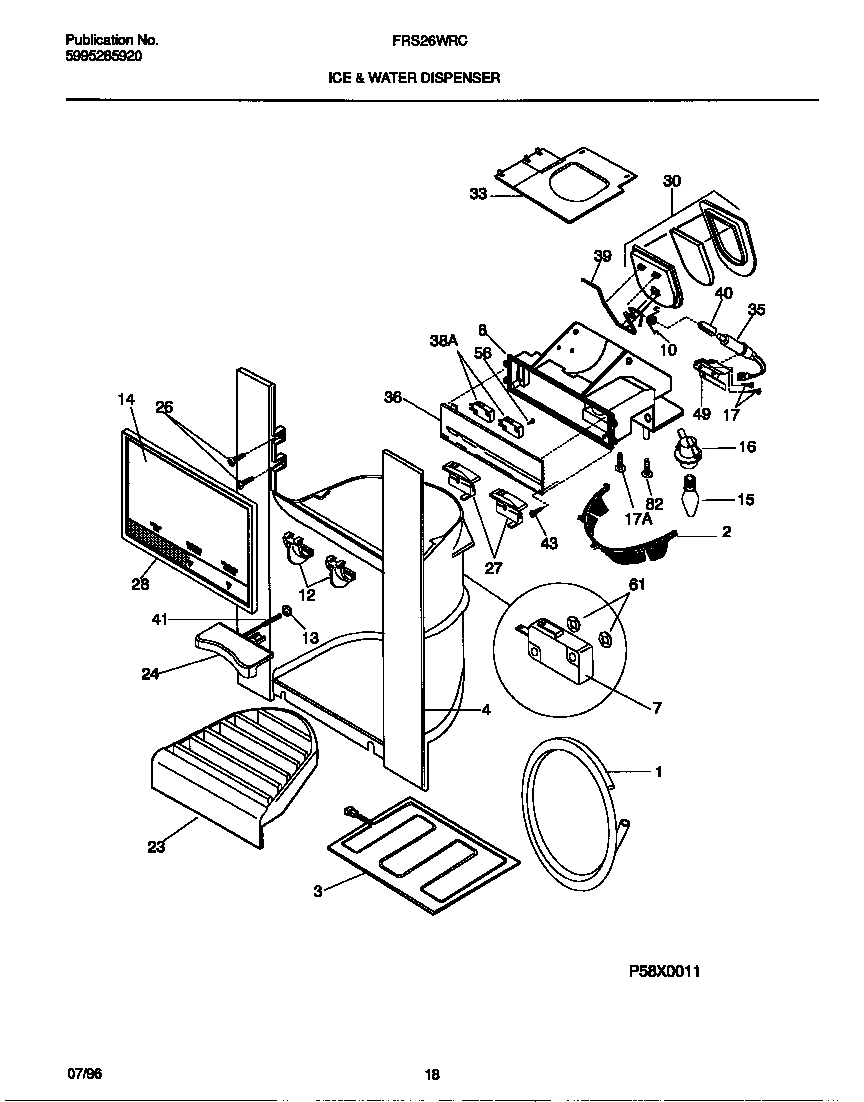08 - ICE & WATER DISPENSER