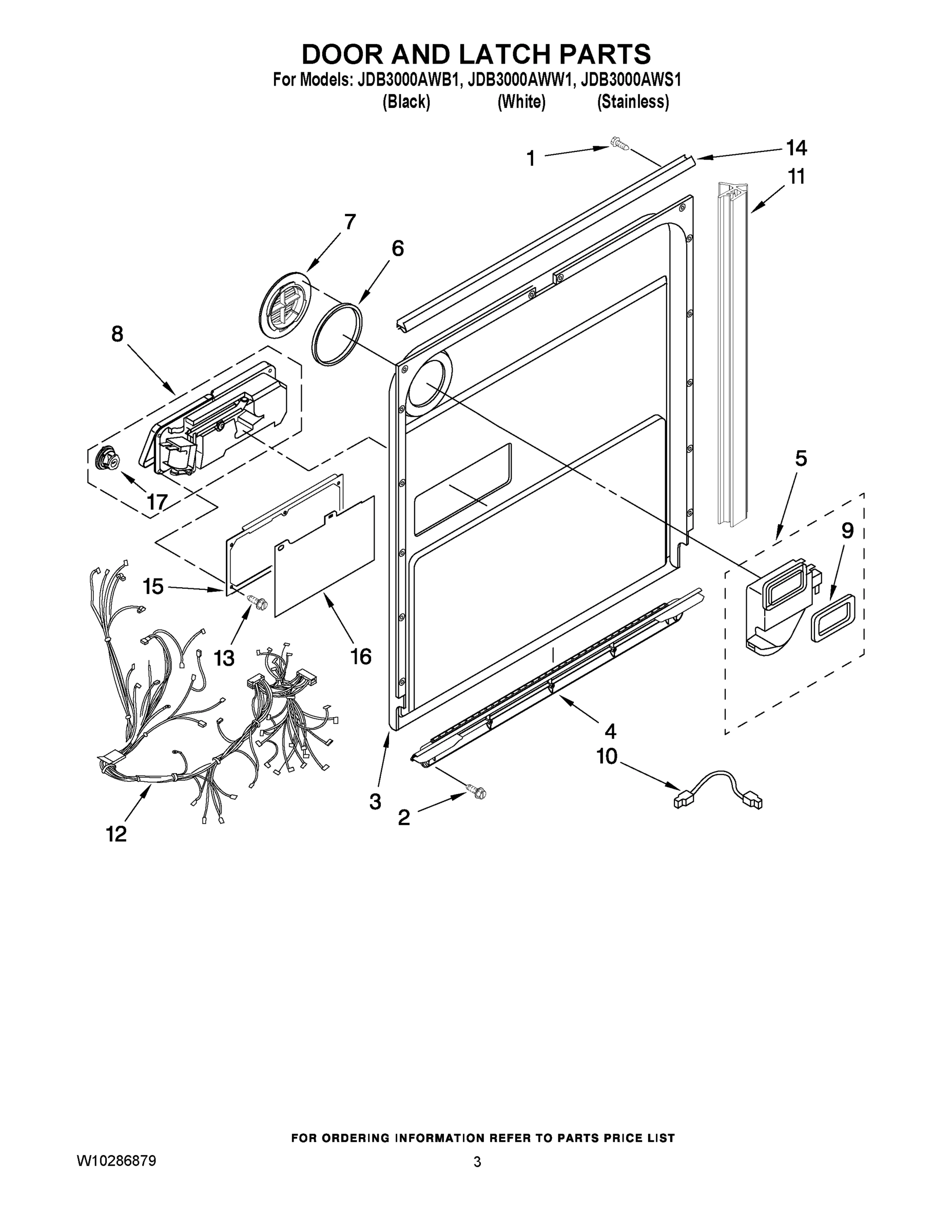 03 - DOOR AND LATCH PARTS