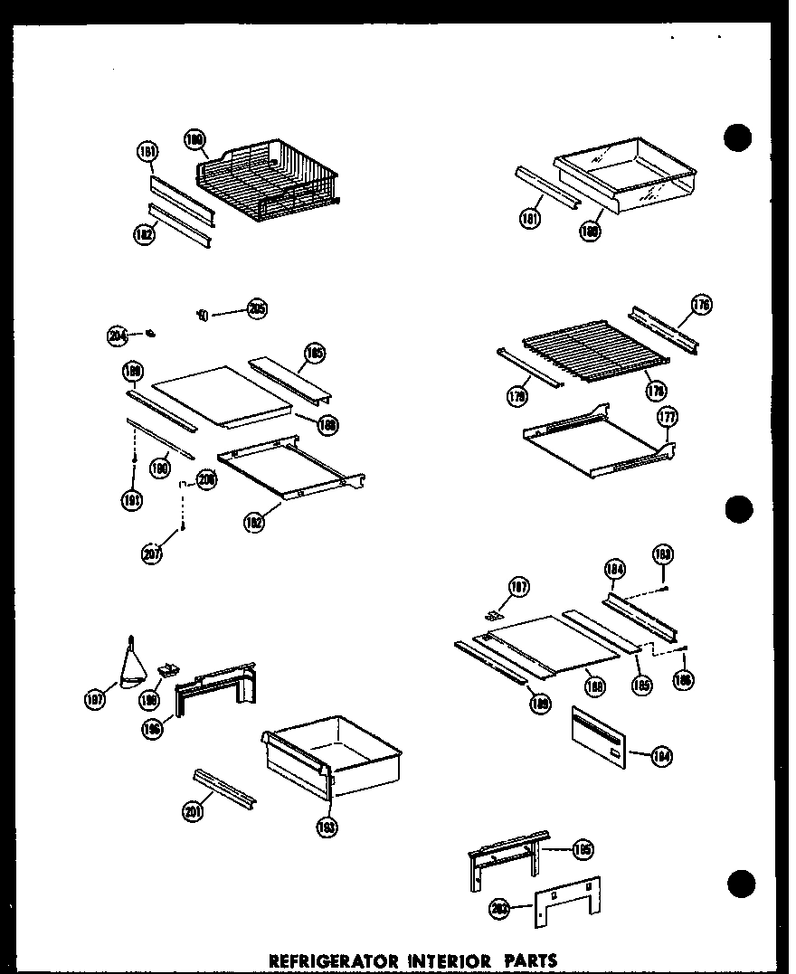 12 - REF INTERIOR PARTS