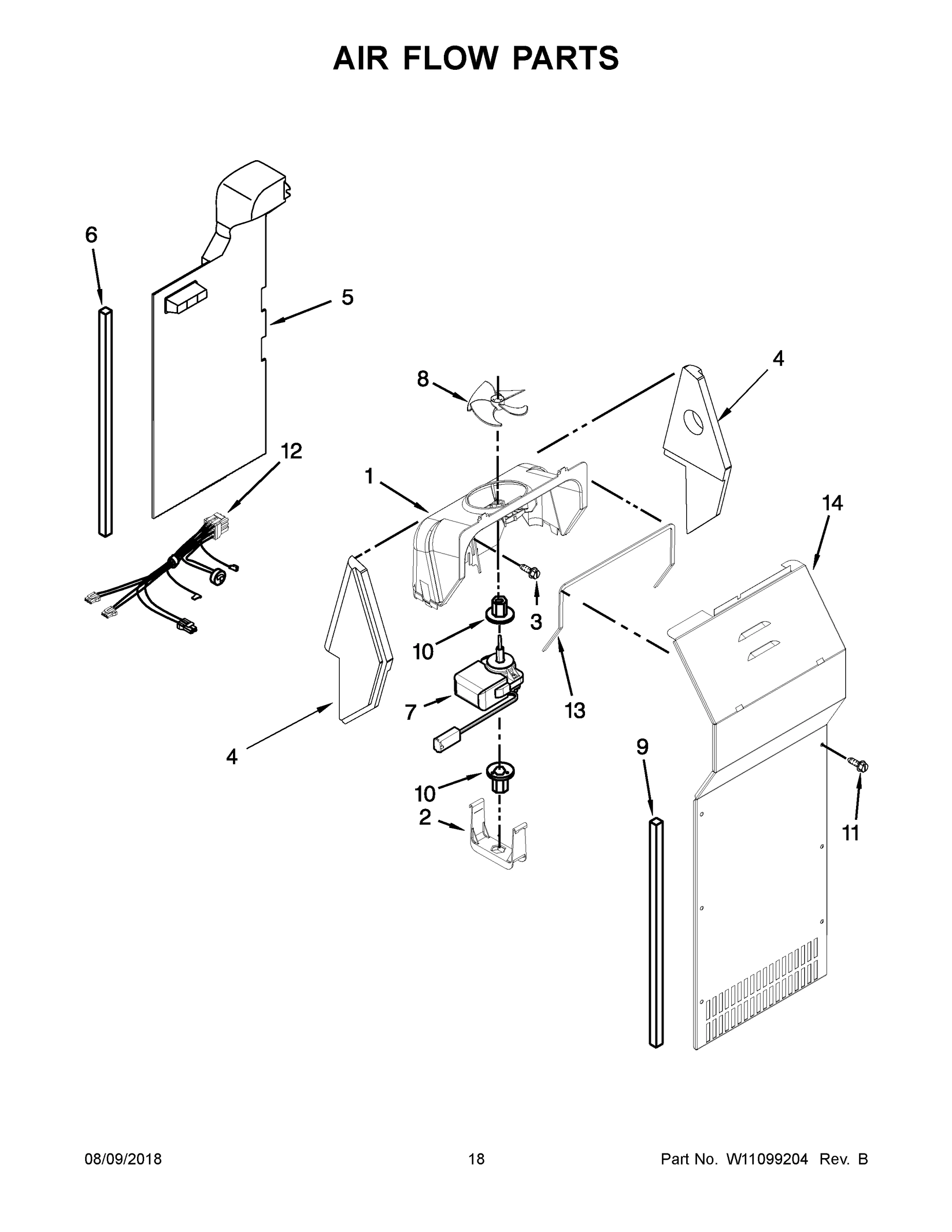 10 - AIR FLOW PARTS