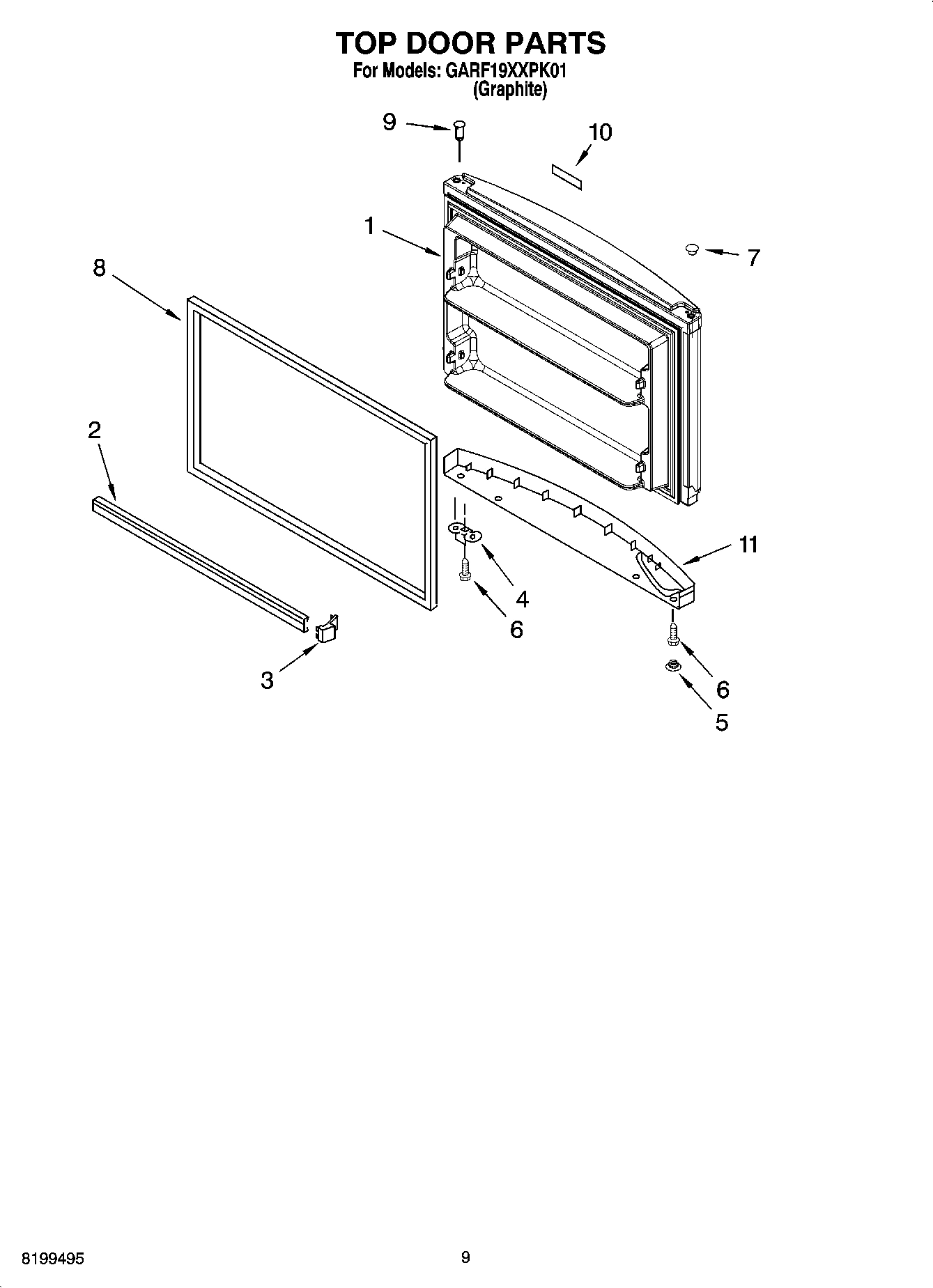05 - TOP DOOR PARTS