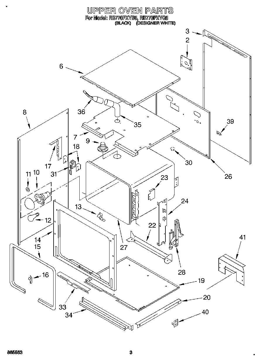 02 - UPPER OVEN