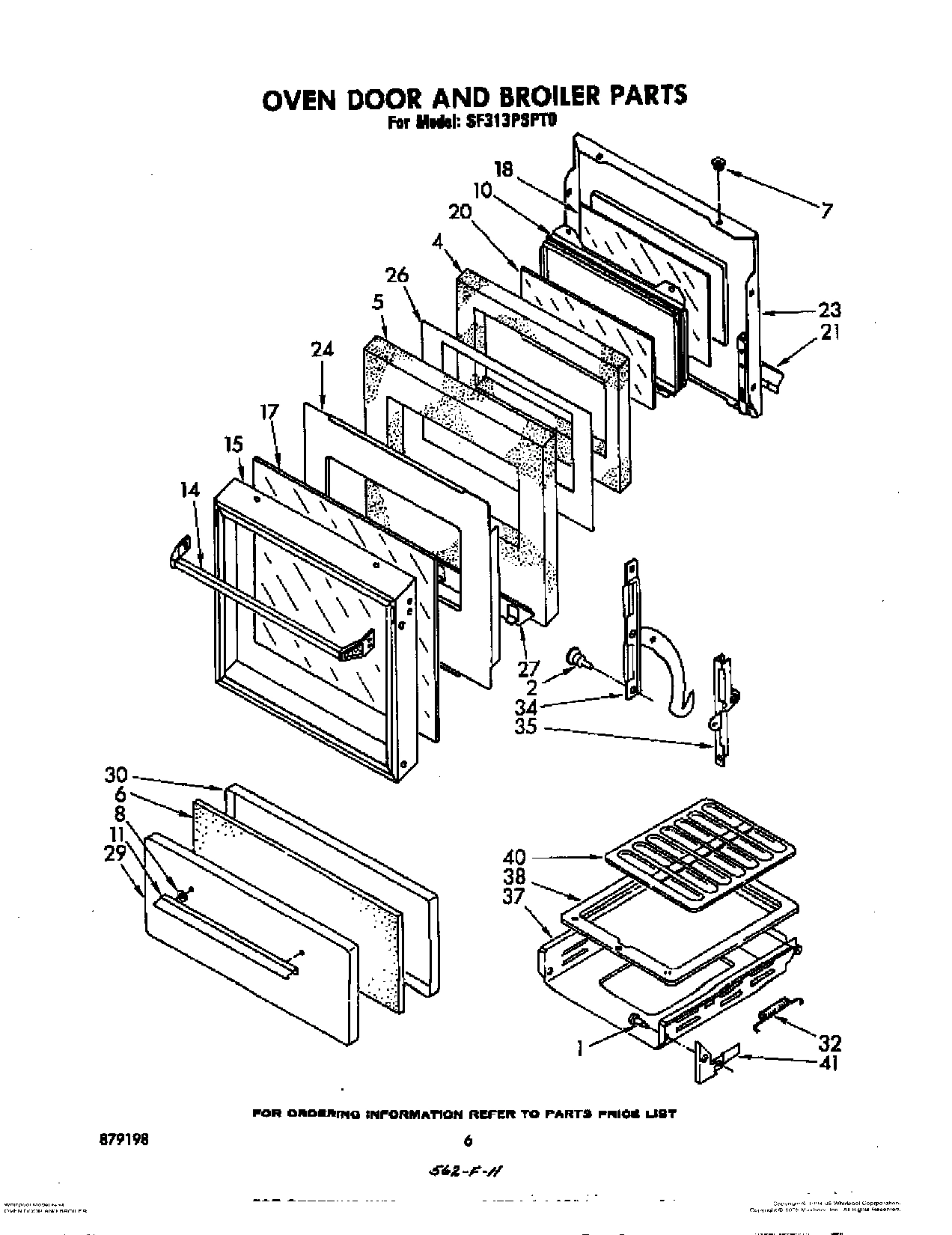 04 - OVEN DOOR AND BROILER