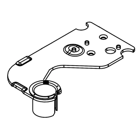 W11032620 Whirlpool Refrigerator Door Hinge
