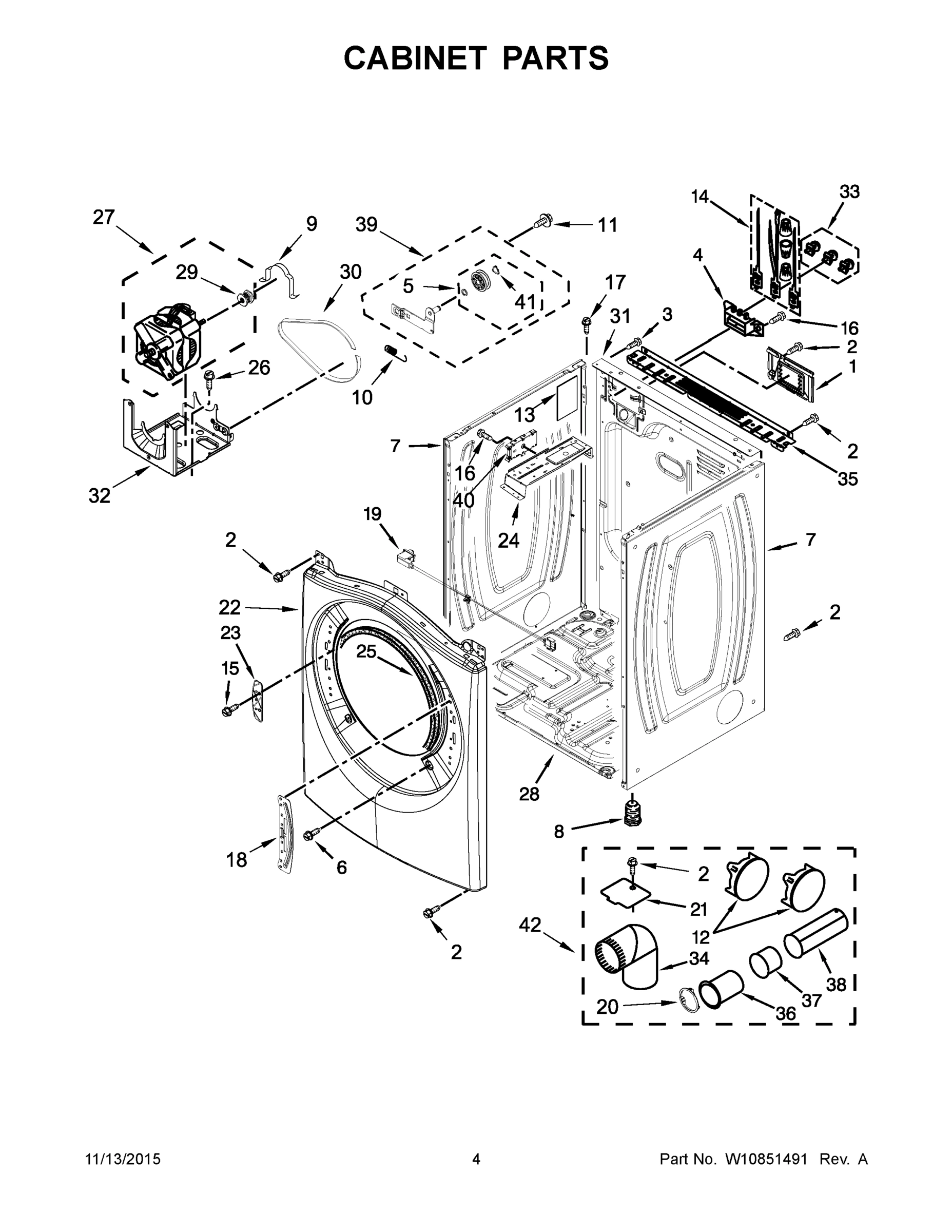 03 - CABINET PARTS