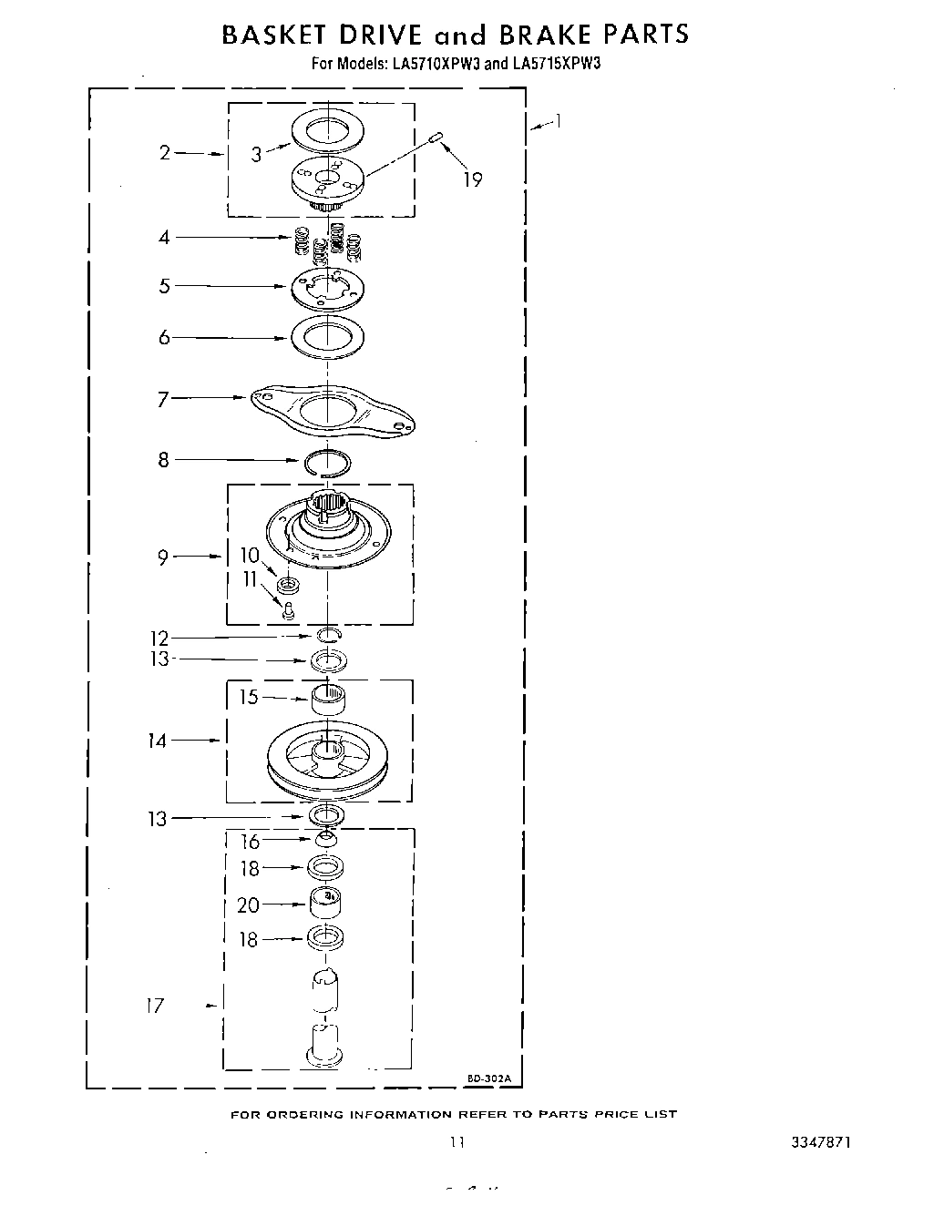08 - BASKET DRIVE AND BRAKE
