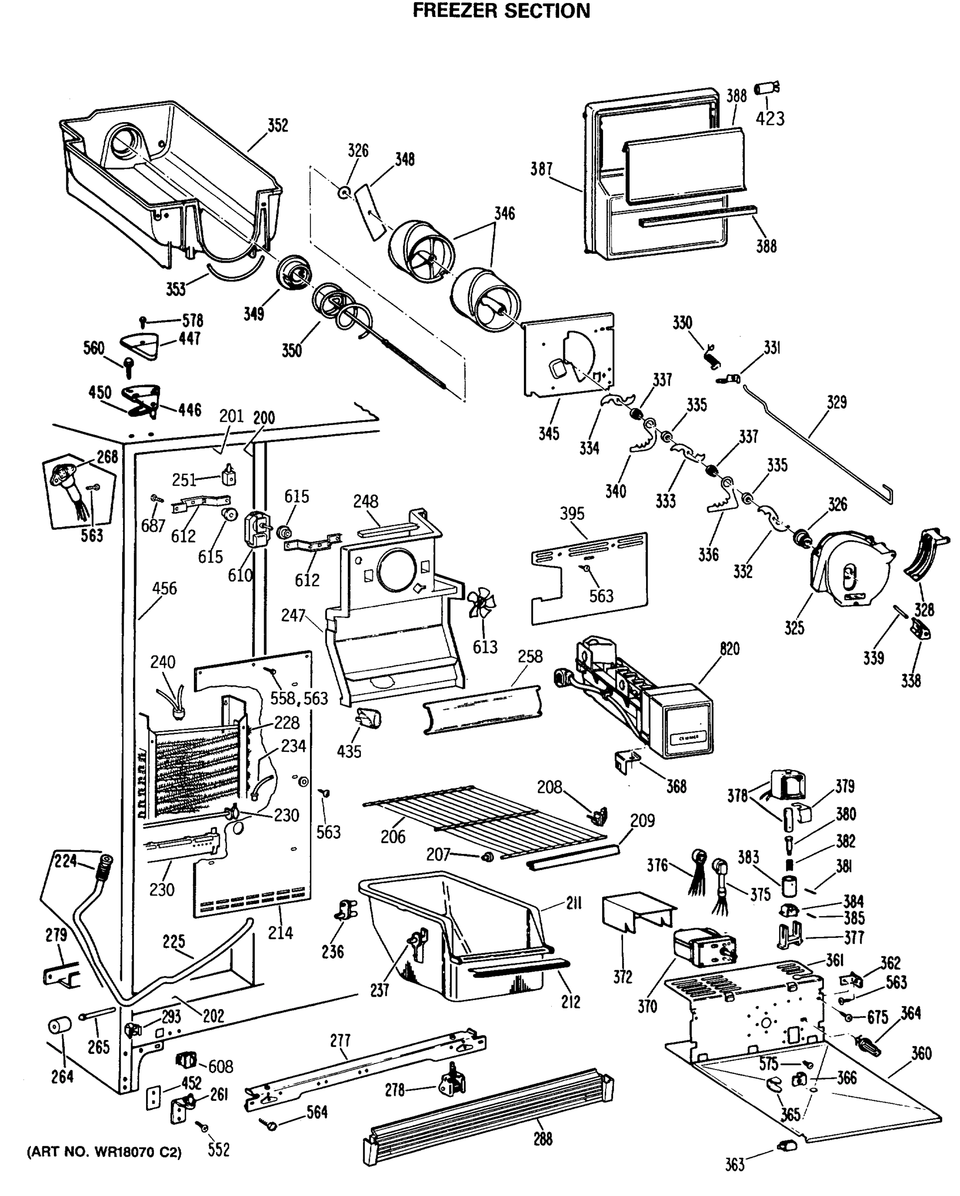 FREEZER SECTION