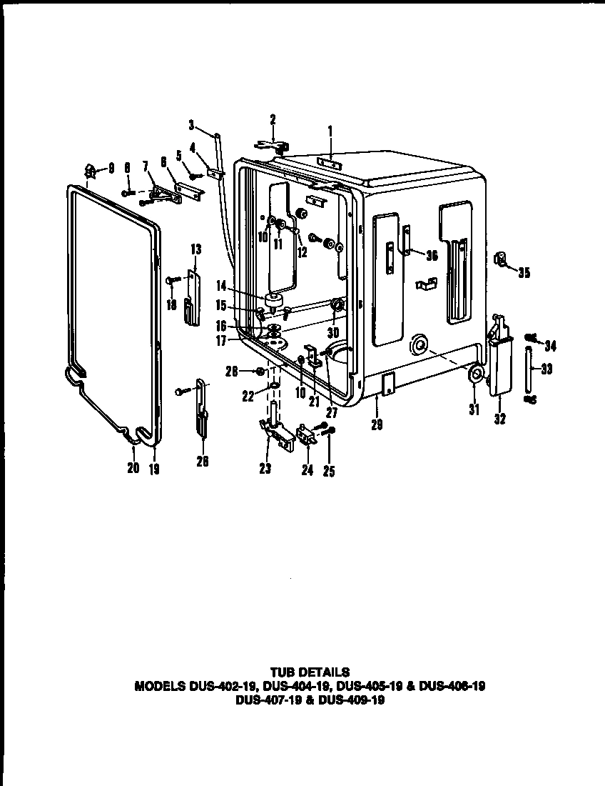 10 - TUB DETAILS
