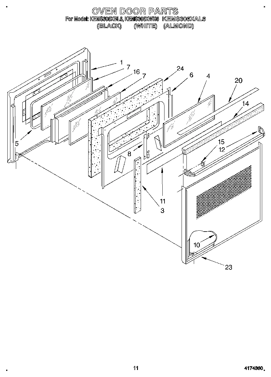 08 - OVEN DOOR