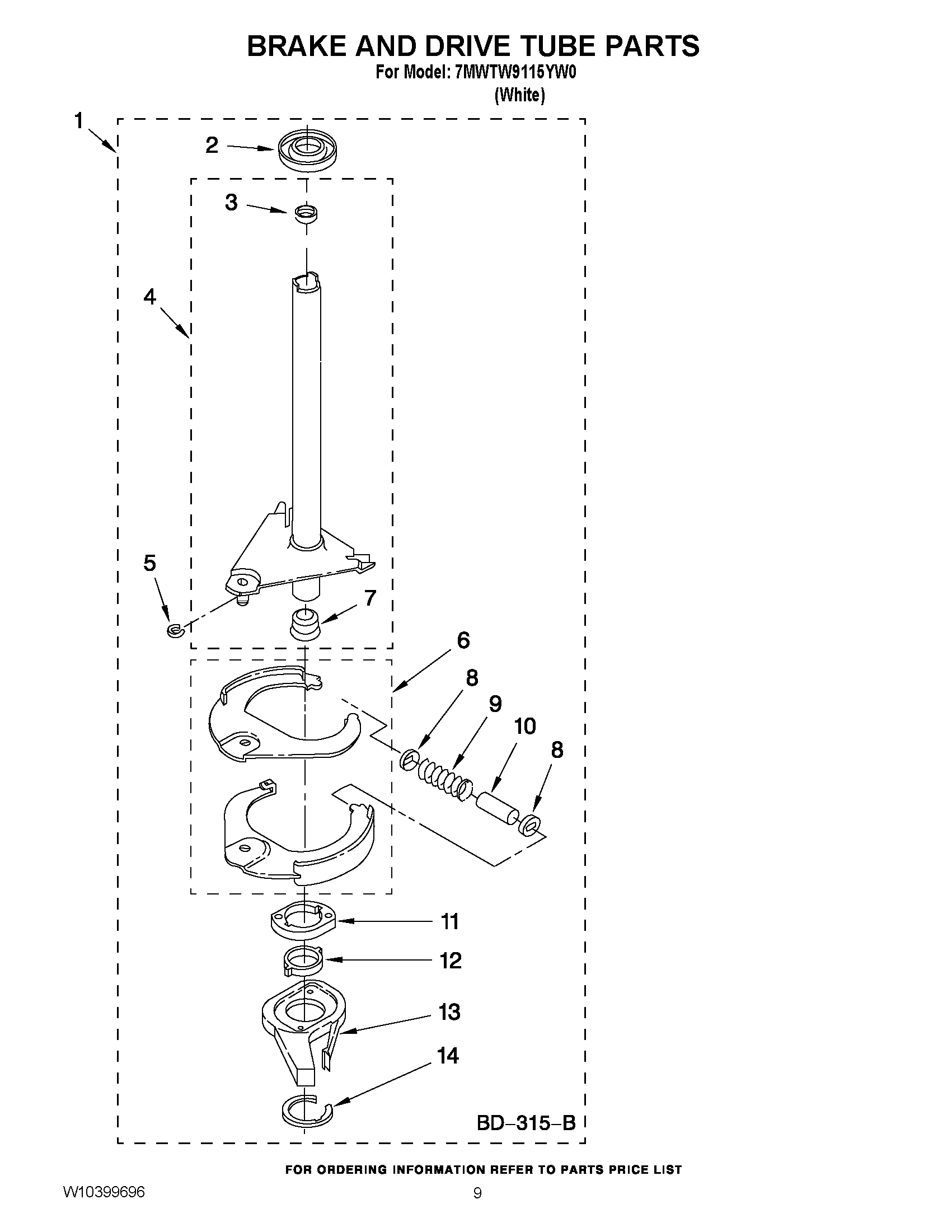 06 - BRAKE AND DRIVE TUBE PARTS