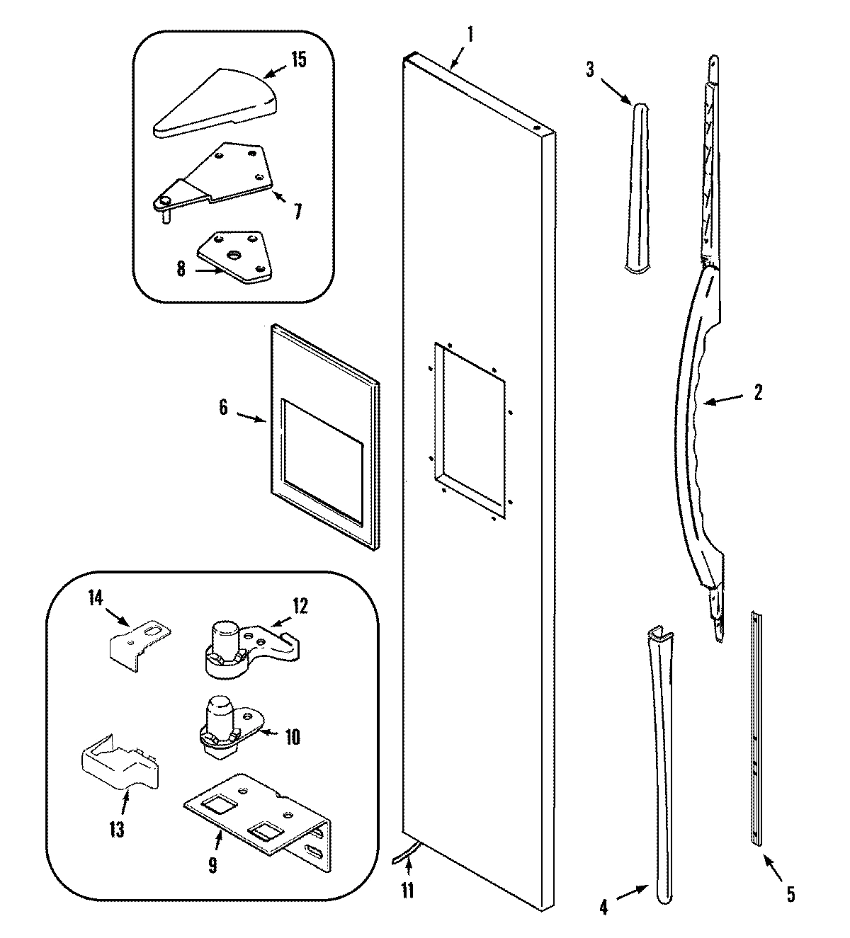 06 - FREEZER OUTER DOOR