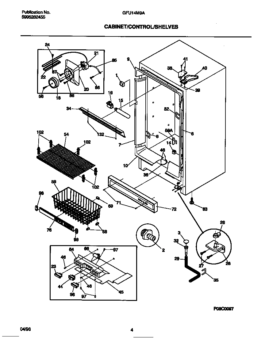 03 - CABINET/CONTROLS/SHELVES