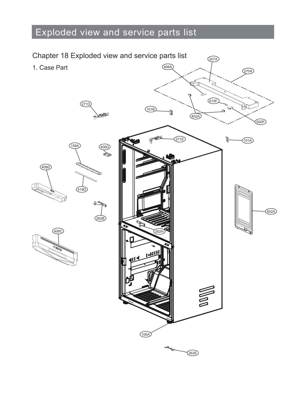 CASE PARTS