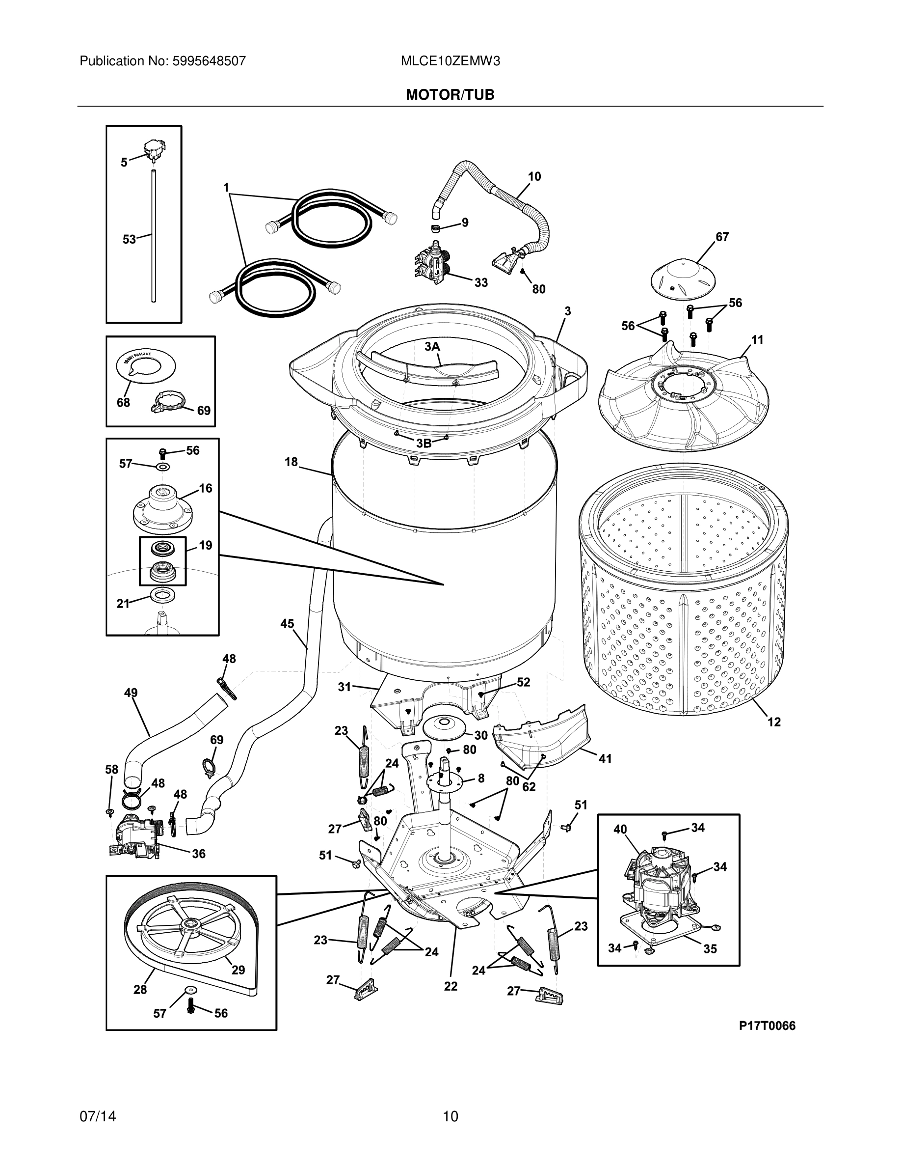 11 - MOTOR/TUB
