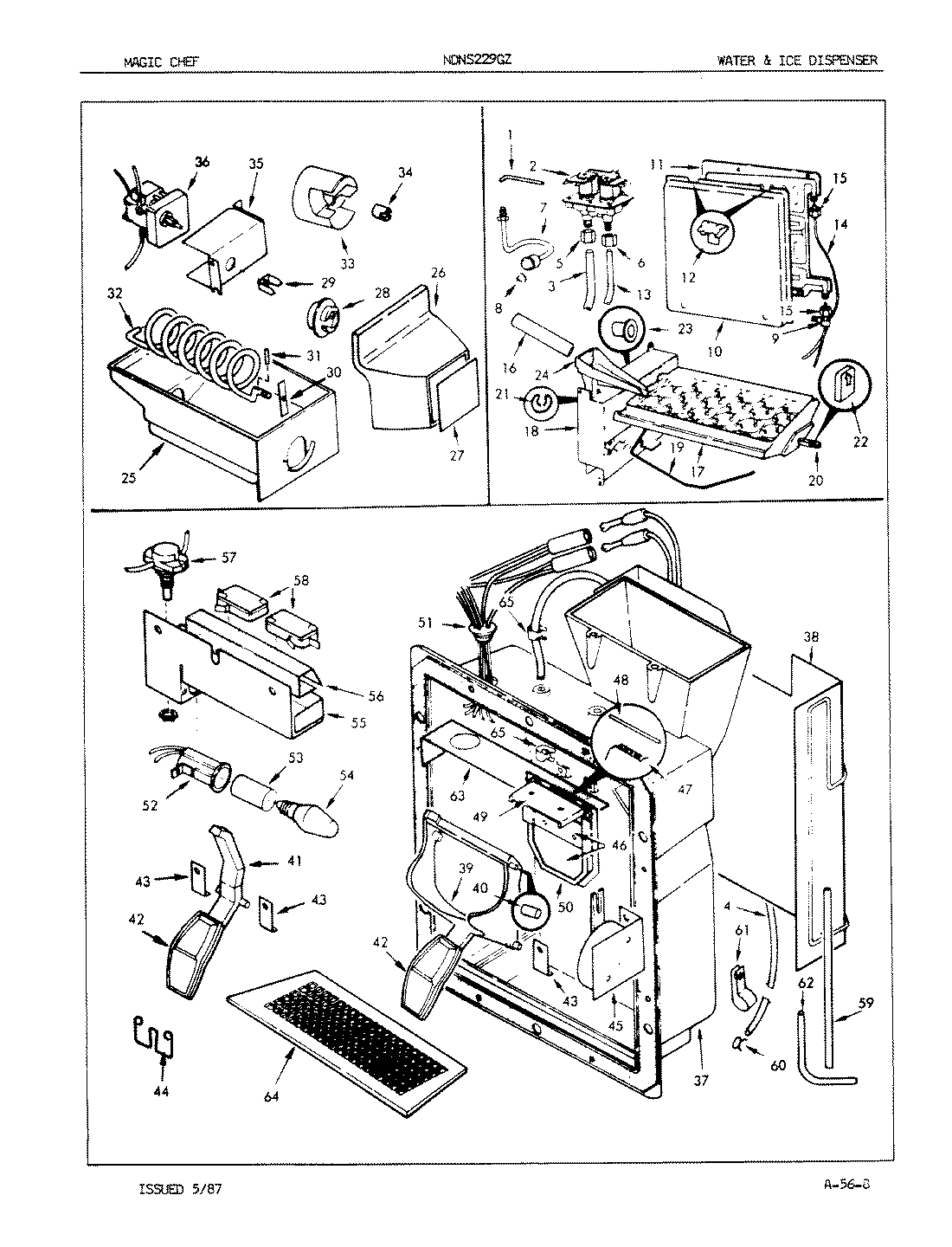 06 - WATER & ICE DISPENSER