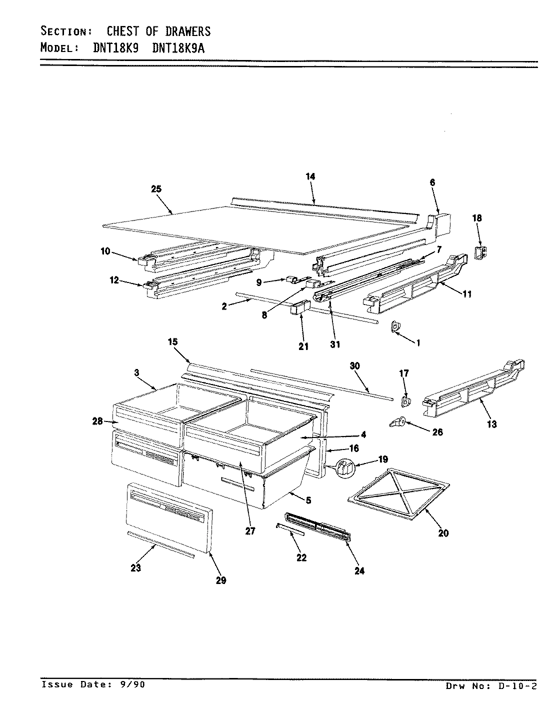 01 - CHEST OF DRAWERS