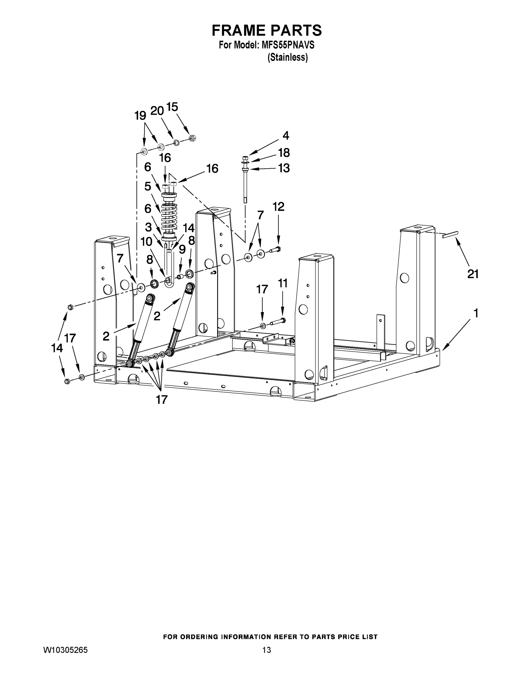 10 - FRAME PARTS