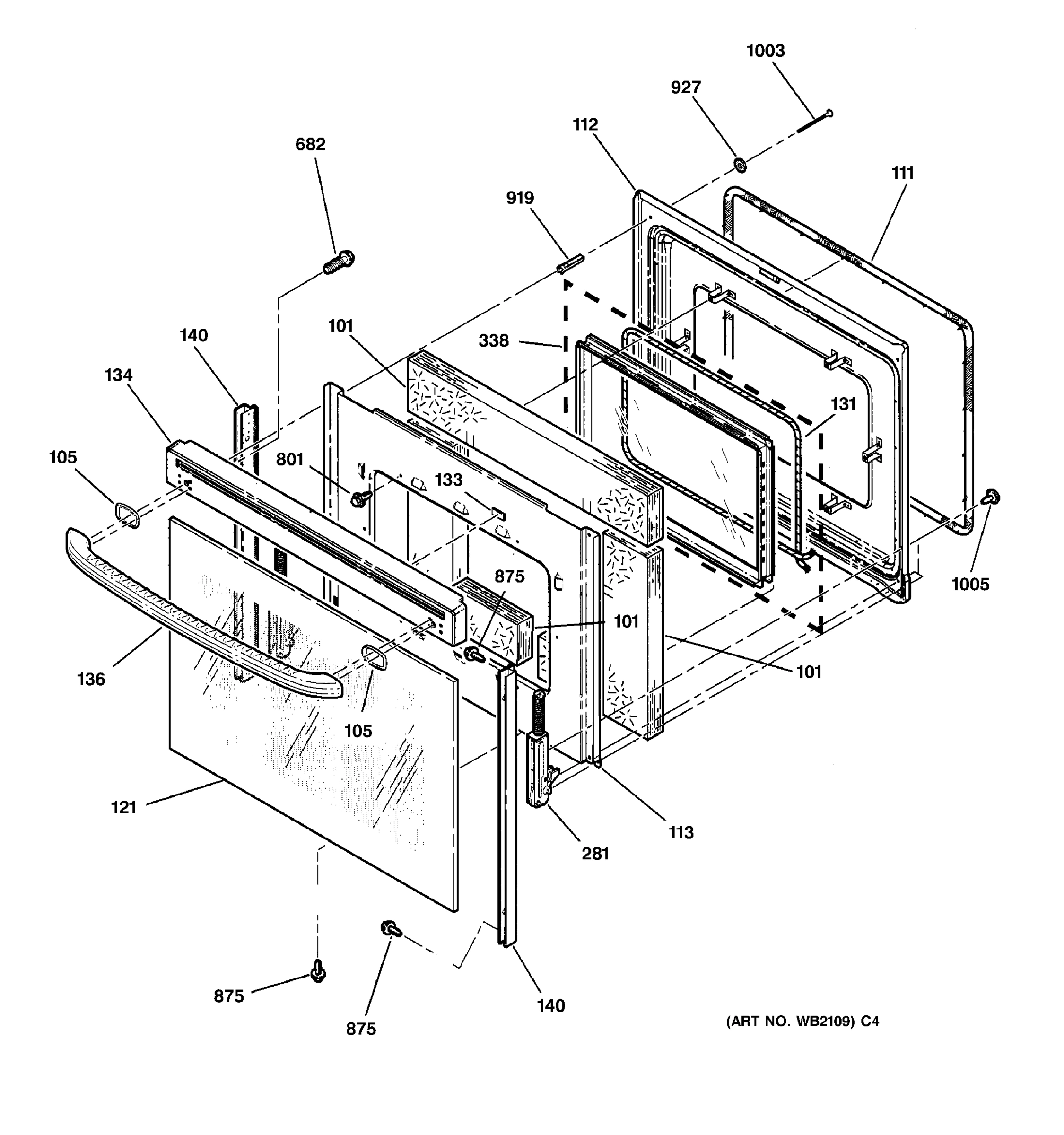 OVEN DOOR