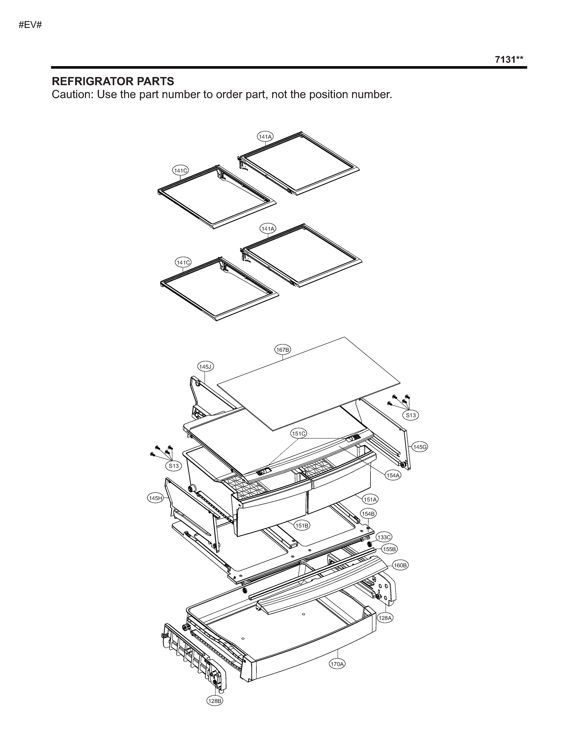 REFRIGRATOR PARTS