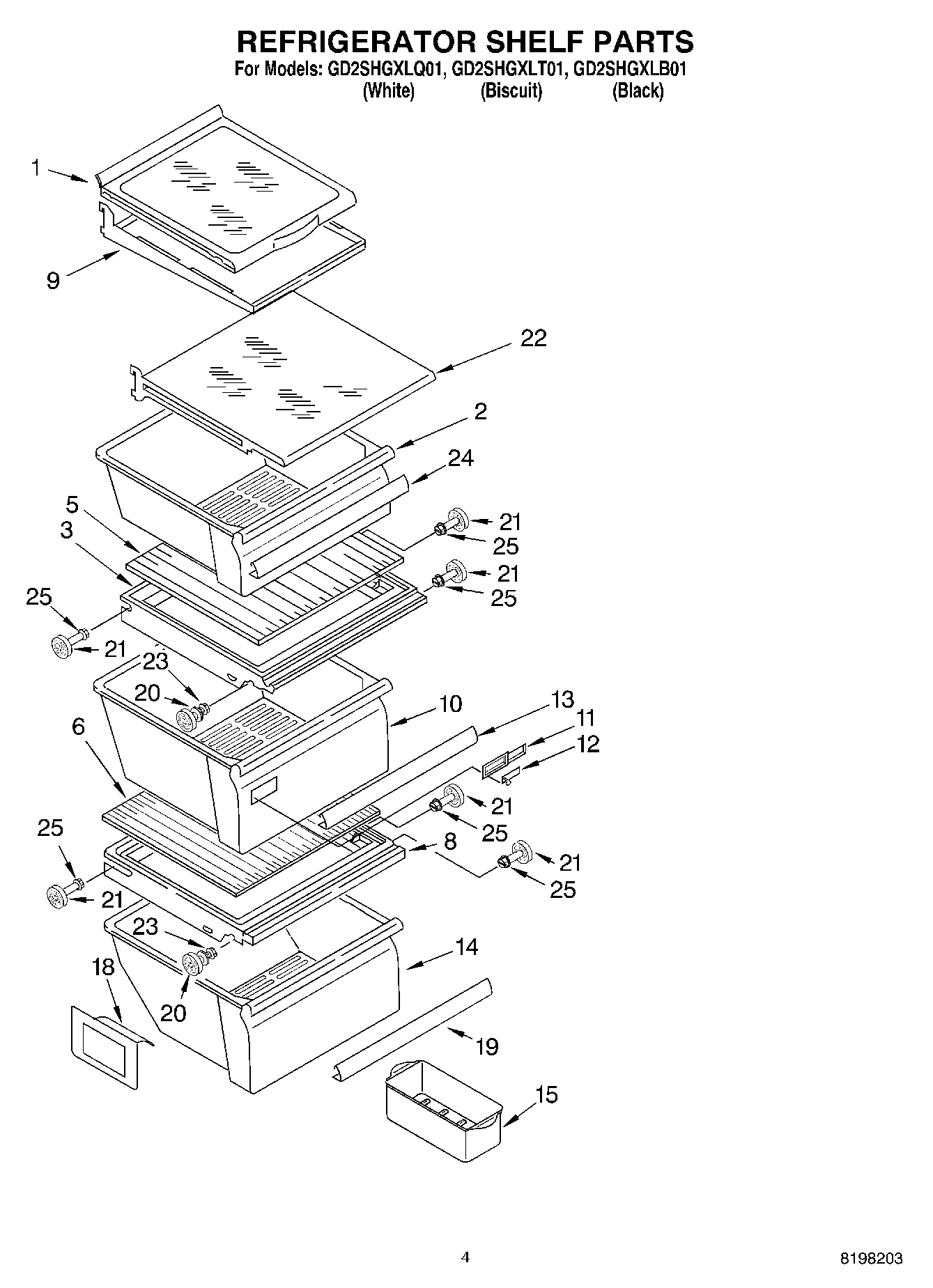 03 - REFRIGERATOR SHELF
