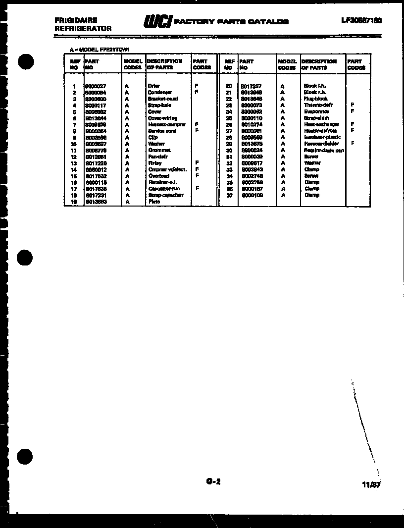 06 - SYSTEM AND AUTOMATIC DEFROST PARTS