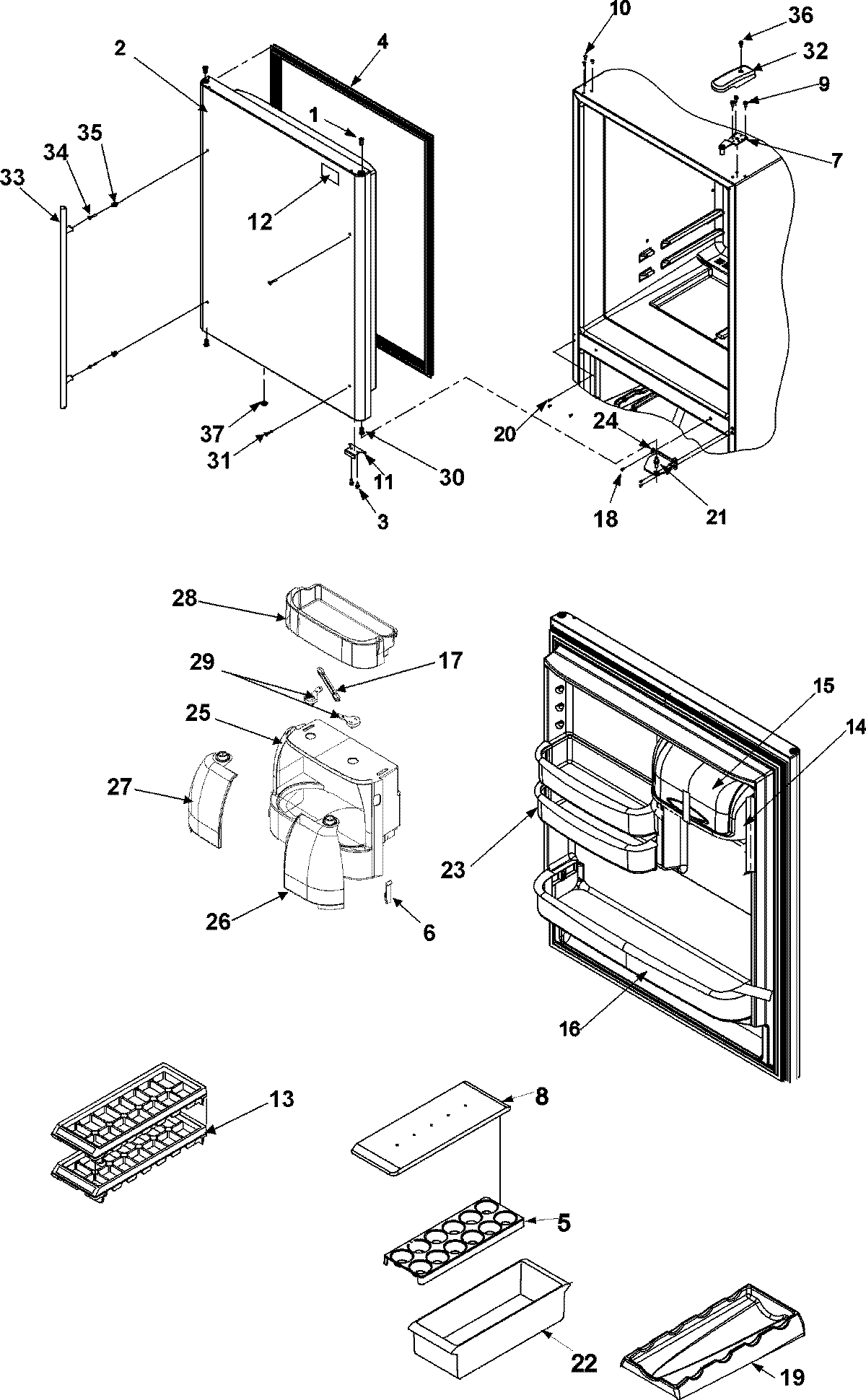08 - REFRIGERATOR DOOR