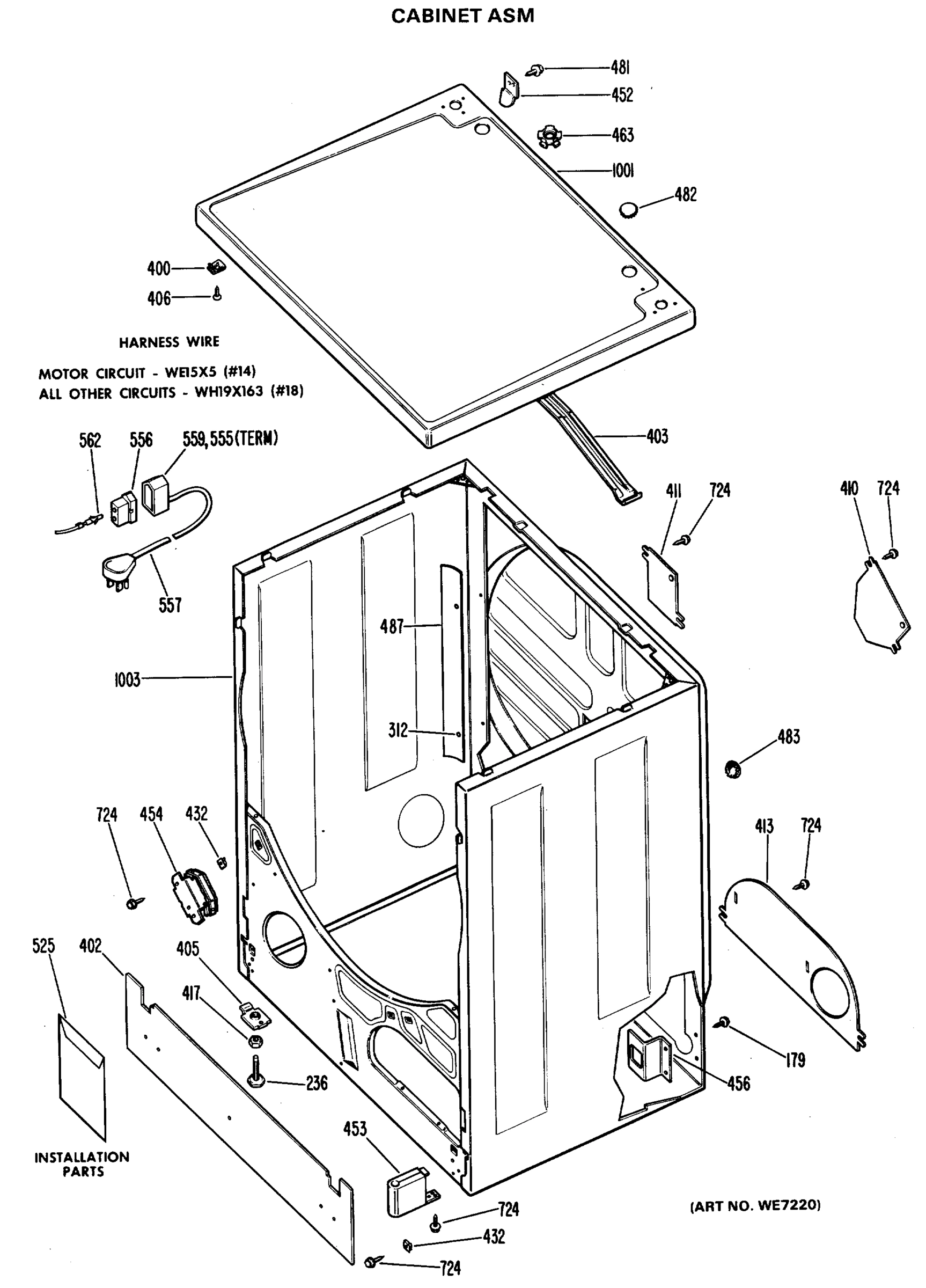 CABINET ASM
