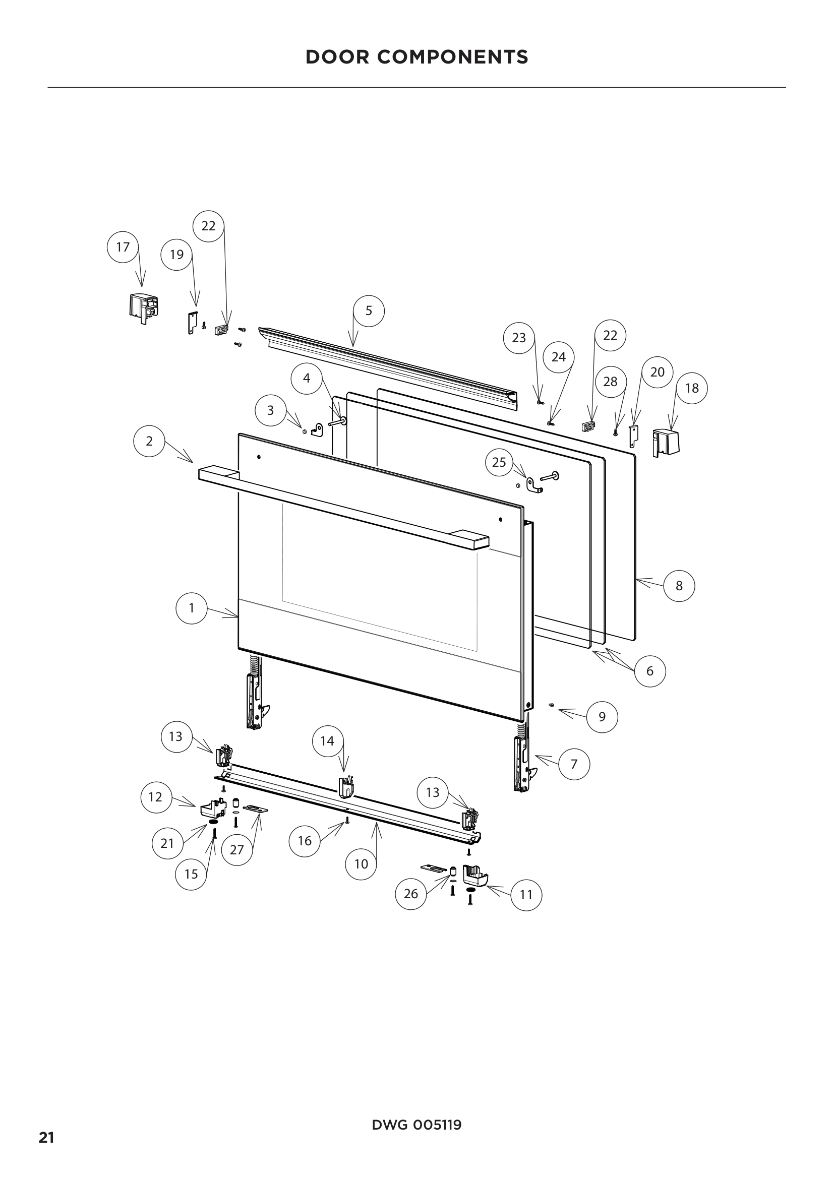 DOOR COMPONENTS