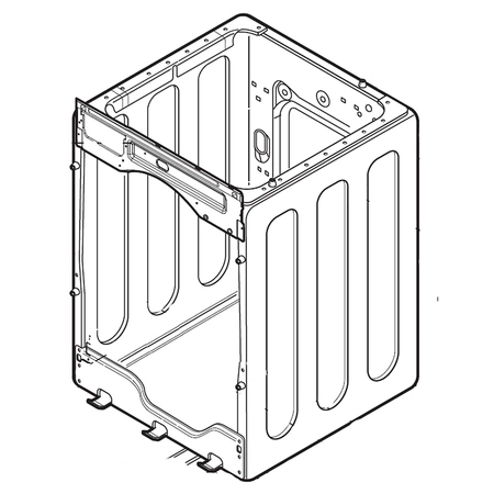 ABJ76067112 LG Cabinet Assembly